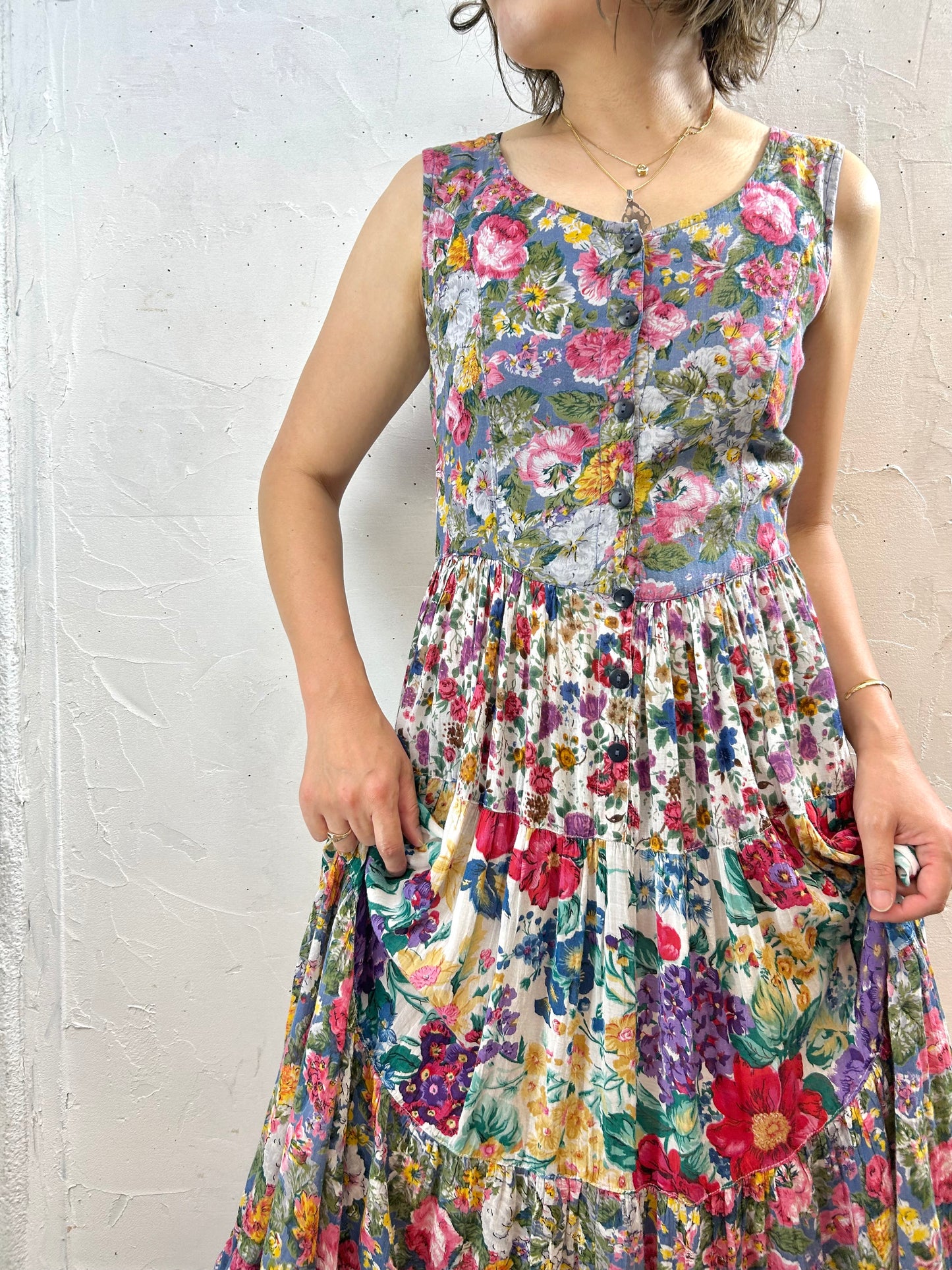 Vintage Rayon Dress 〜BILA〜[G28058]