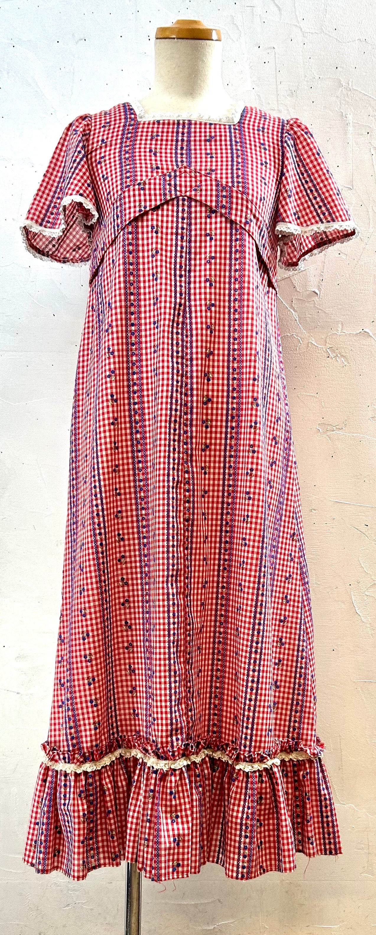 70sVintage Dress [H28234]