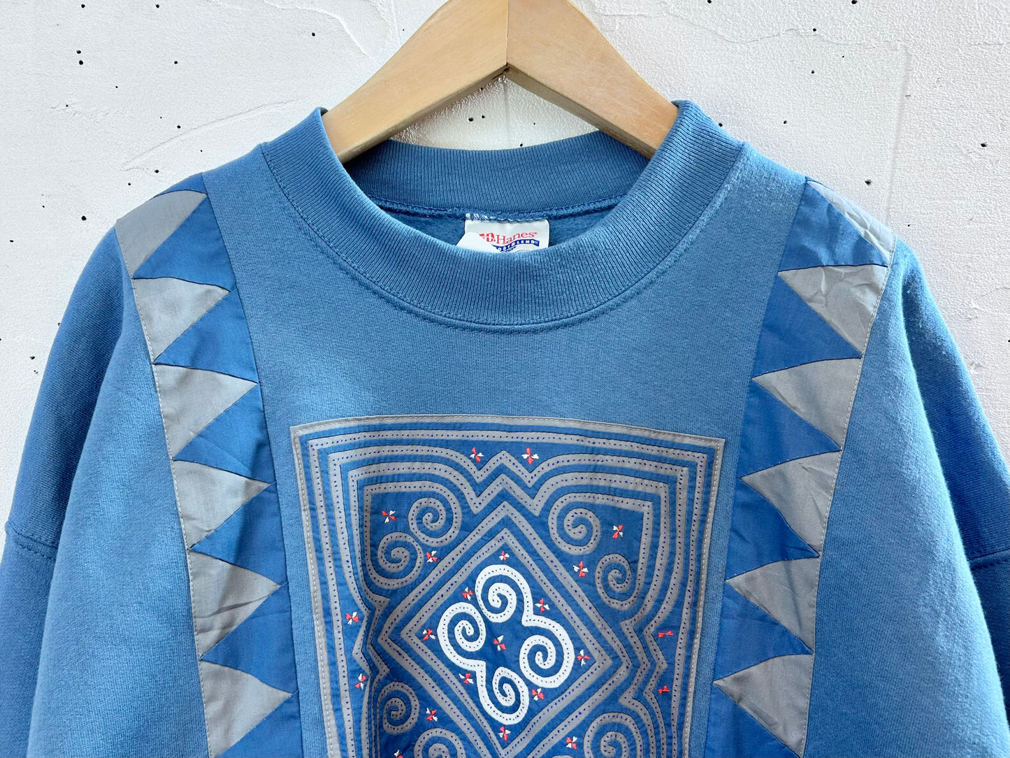 Vintage Native Patch Sweat 〜Hanes〜 [L29104]