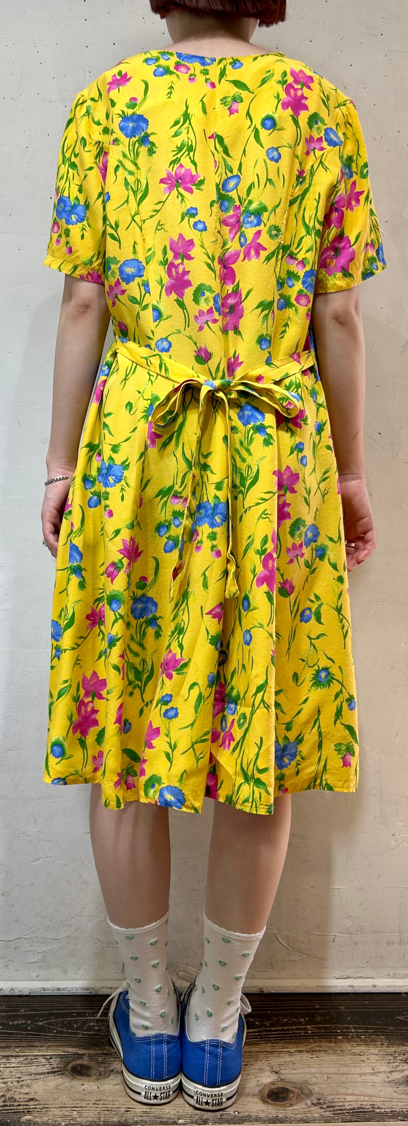 Vintage Flower Dress [E27139]