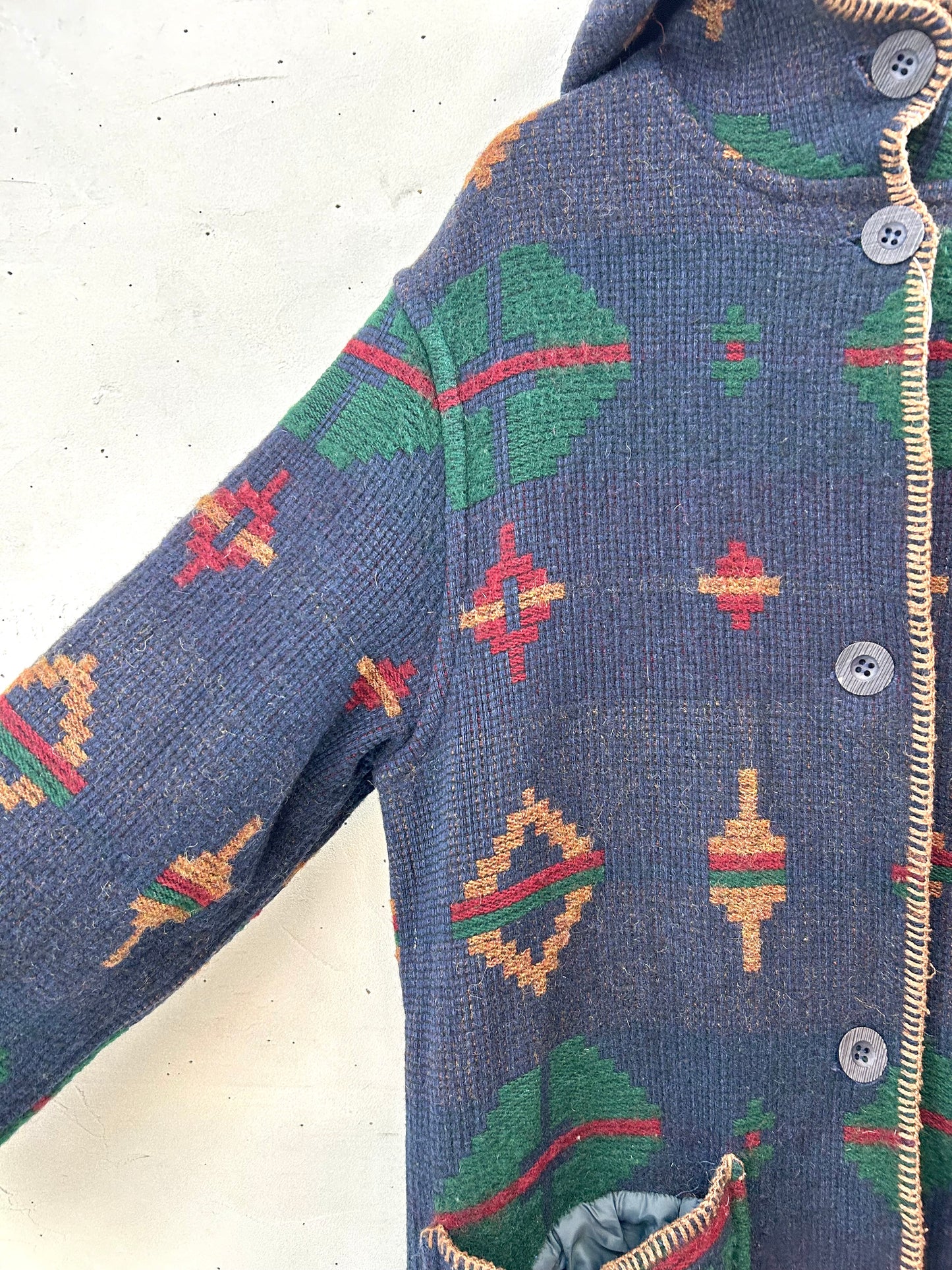 Vintage Reversible Blanket Coat 〜WOOL RICH〜[K28870]