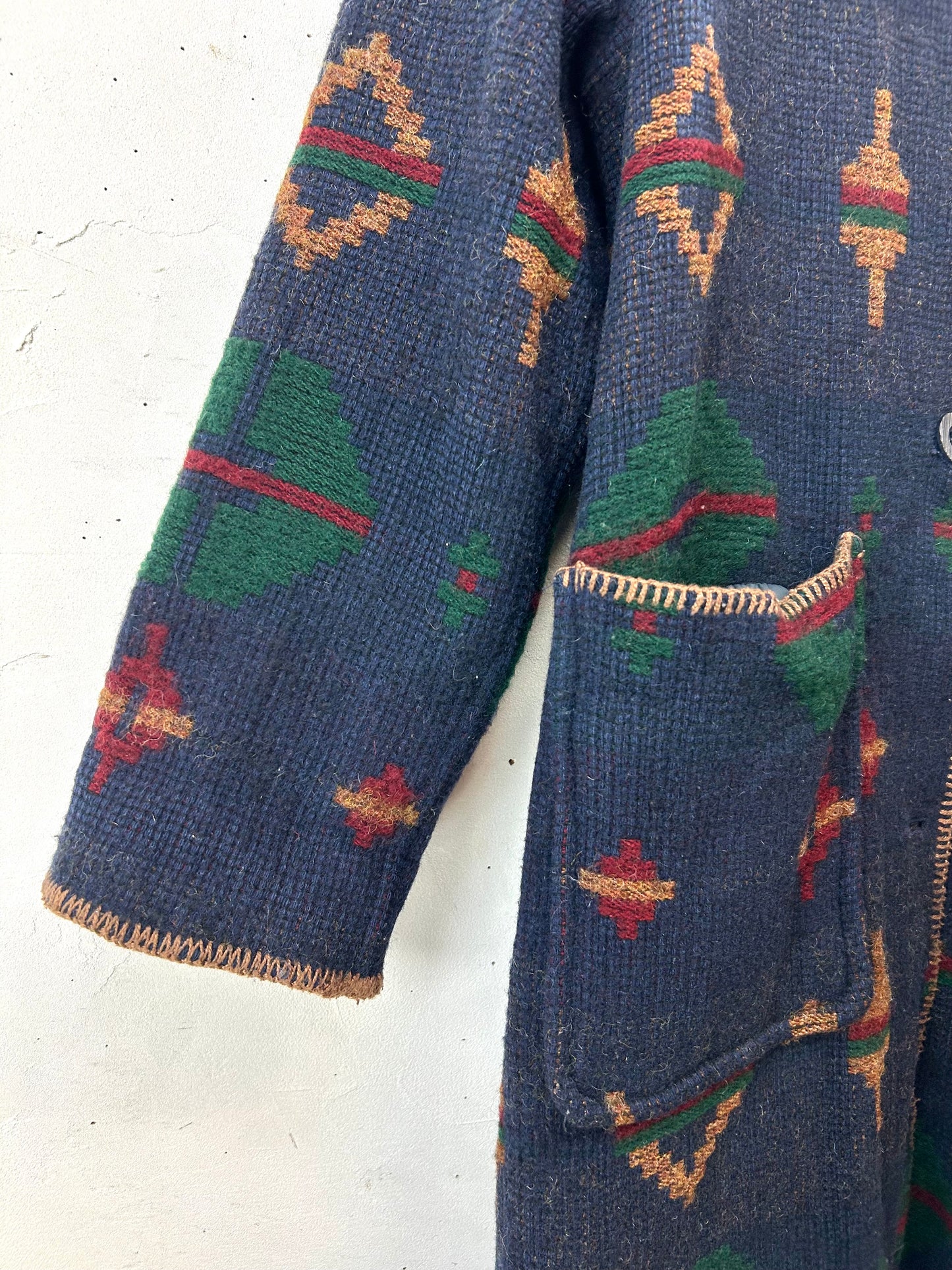 Vintage Reversible Blanket Coat 〜WOOL RICH〜[K28870]