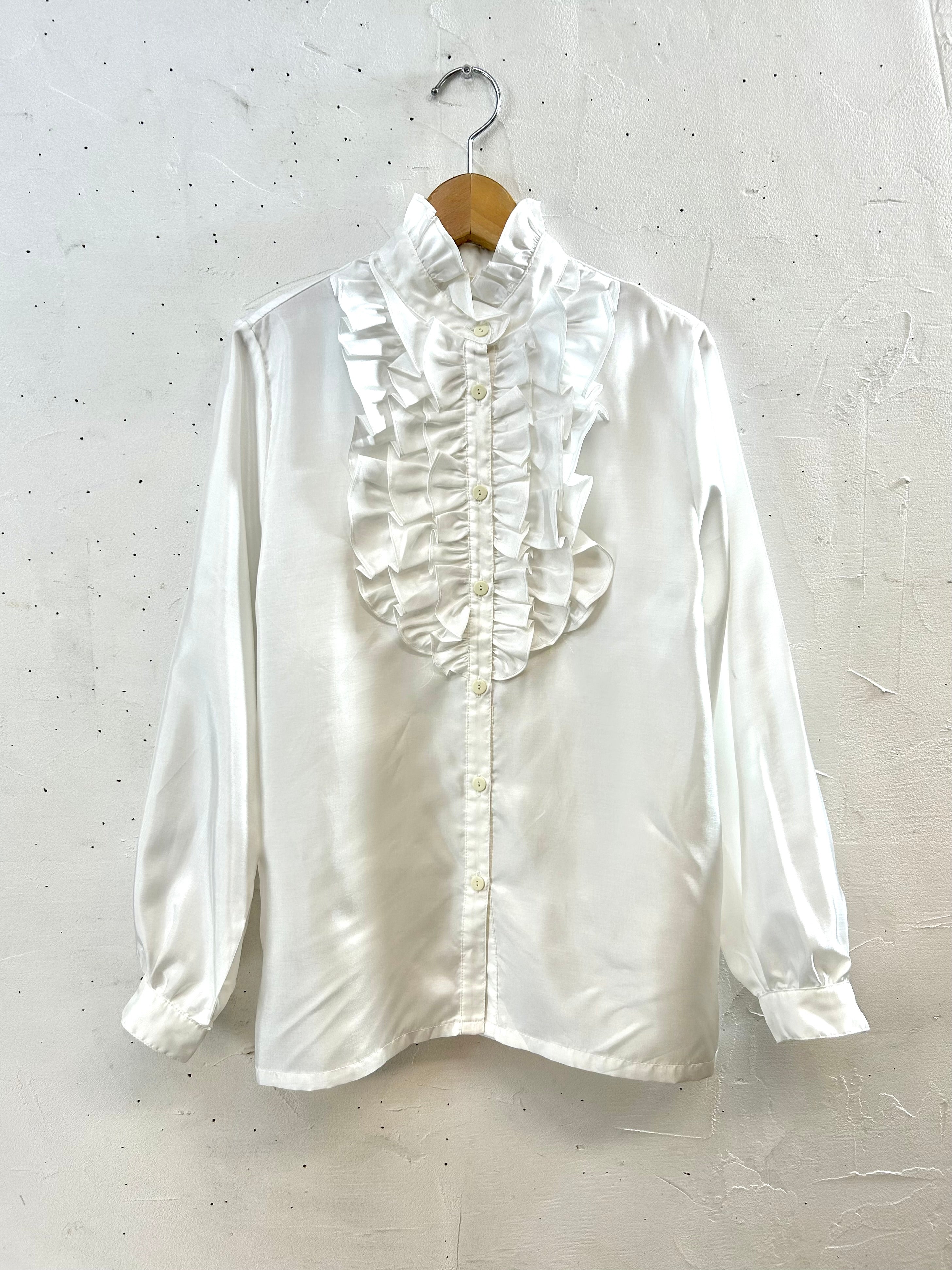 ヴィンテージ調ブラウス Vintage Blouse 〜MILD BROWN〜[H28240] – GROGGROG