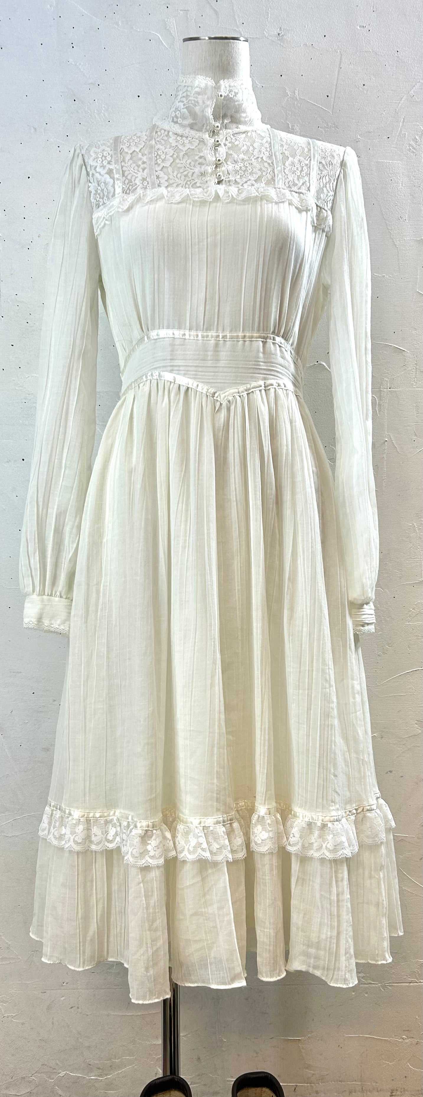 ’70s Vintage Dress〜GUNNE SAX 〜[A29339］