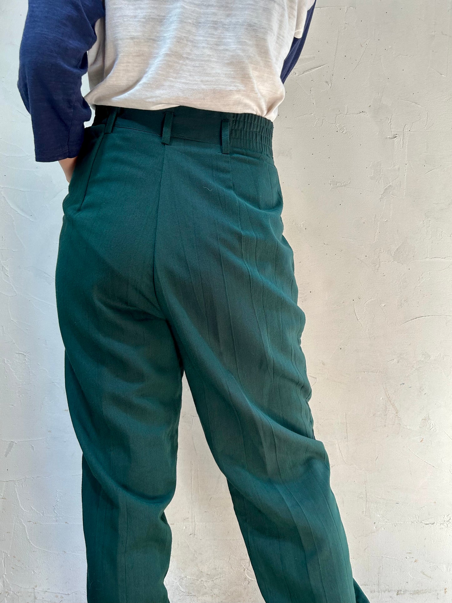 Vintage Tuck Pants [J25281]