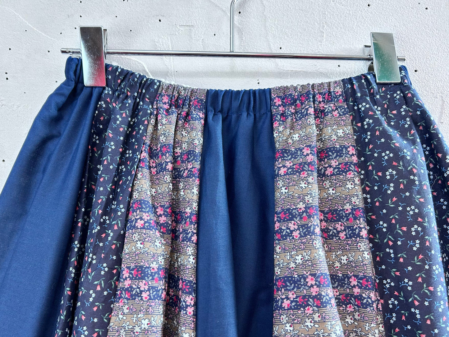 ’70s Vintage Patchwork Skirt [L29105]