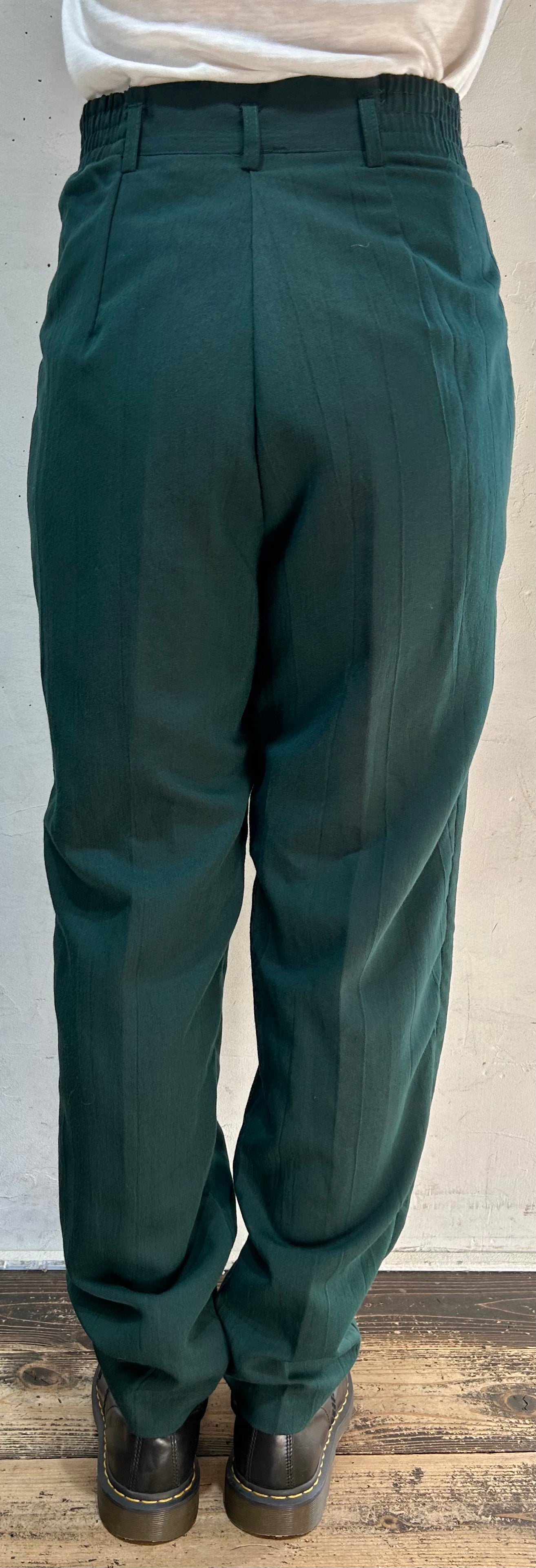 Vintage Tuck Pants [J25281]