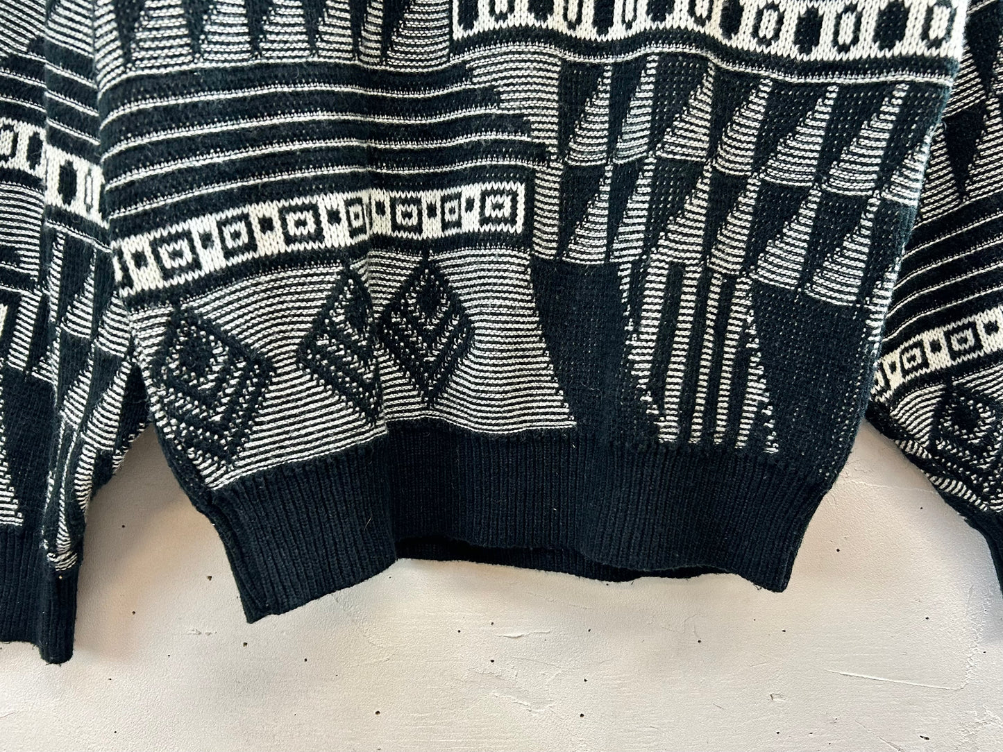 Vintage Grandpa Knit Sweater [J28664]