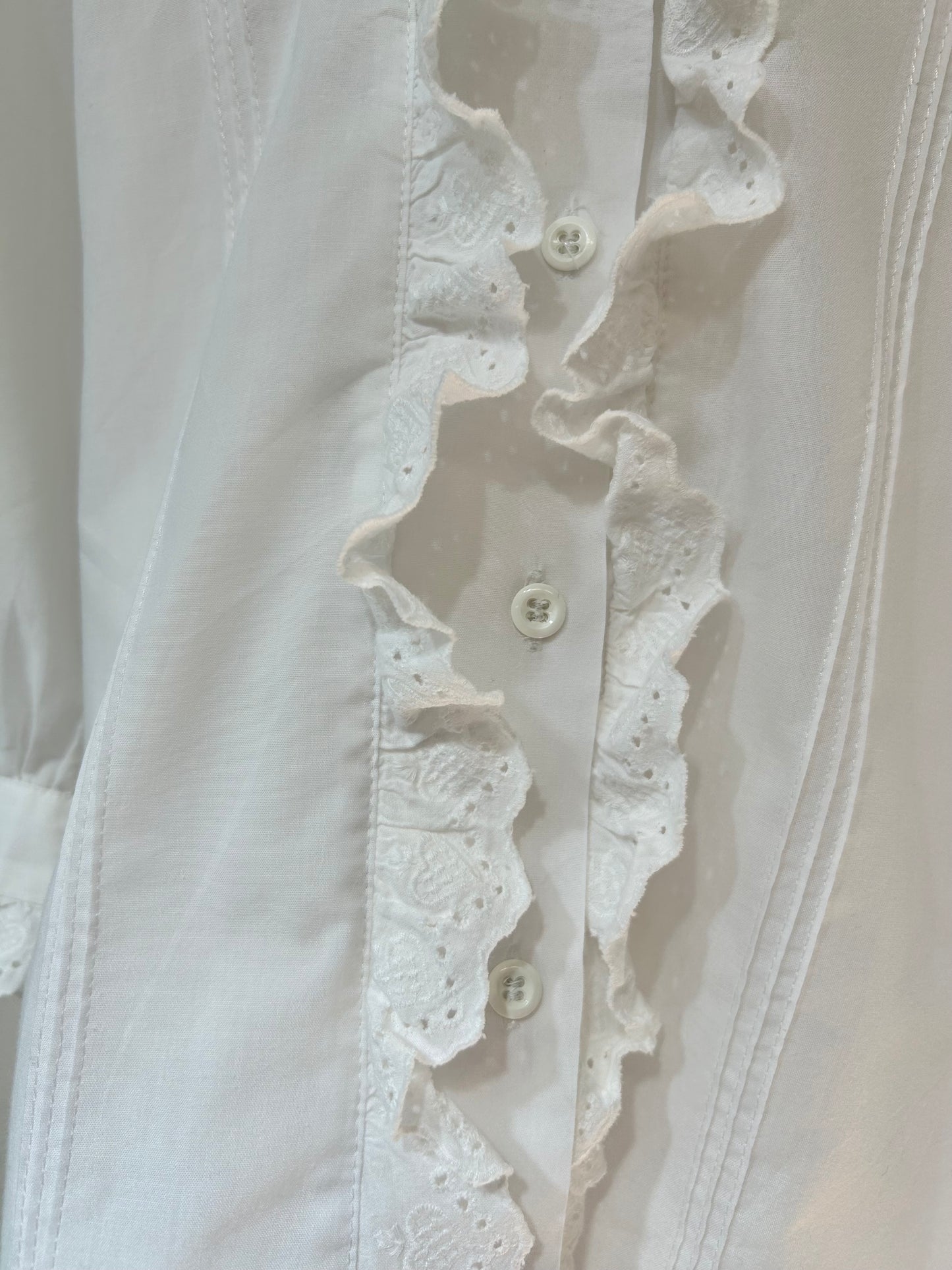 Vintage White Tyrol Blouse [D26854]