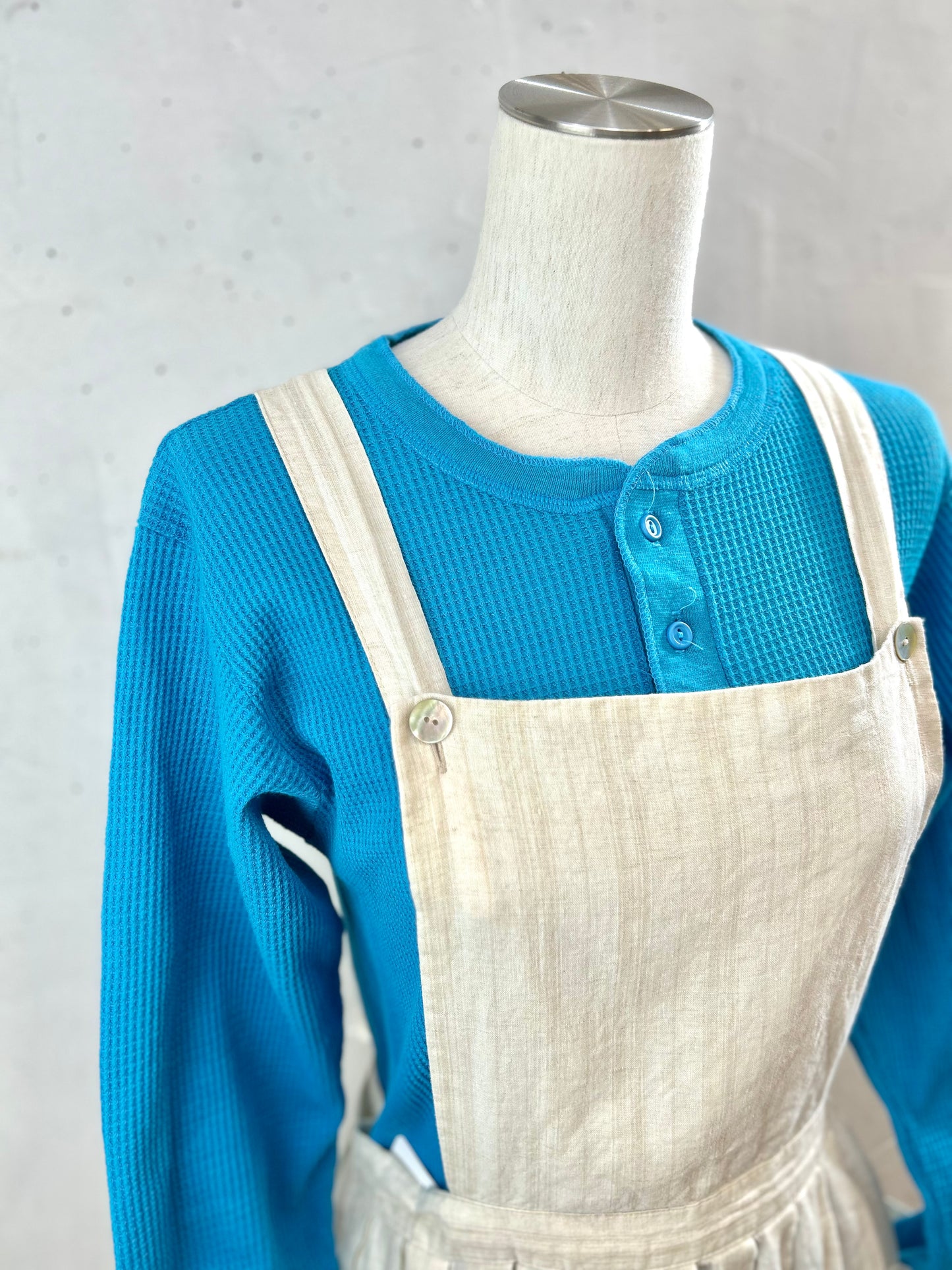 Vintage Apron Dress 〜Laura Ashley〜 Made In Great Britain [D29986]