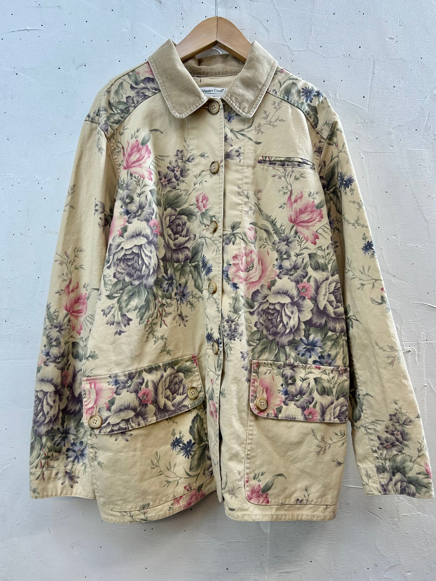 Vintage Cotton Linen Jacket [K28880]