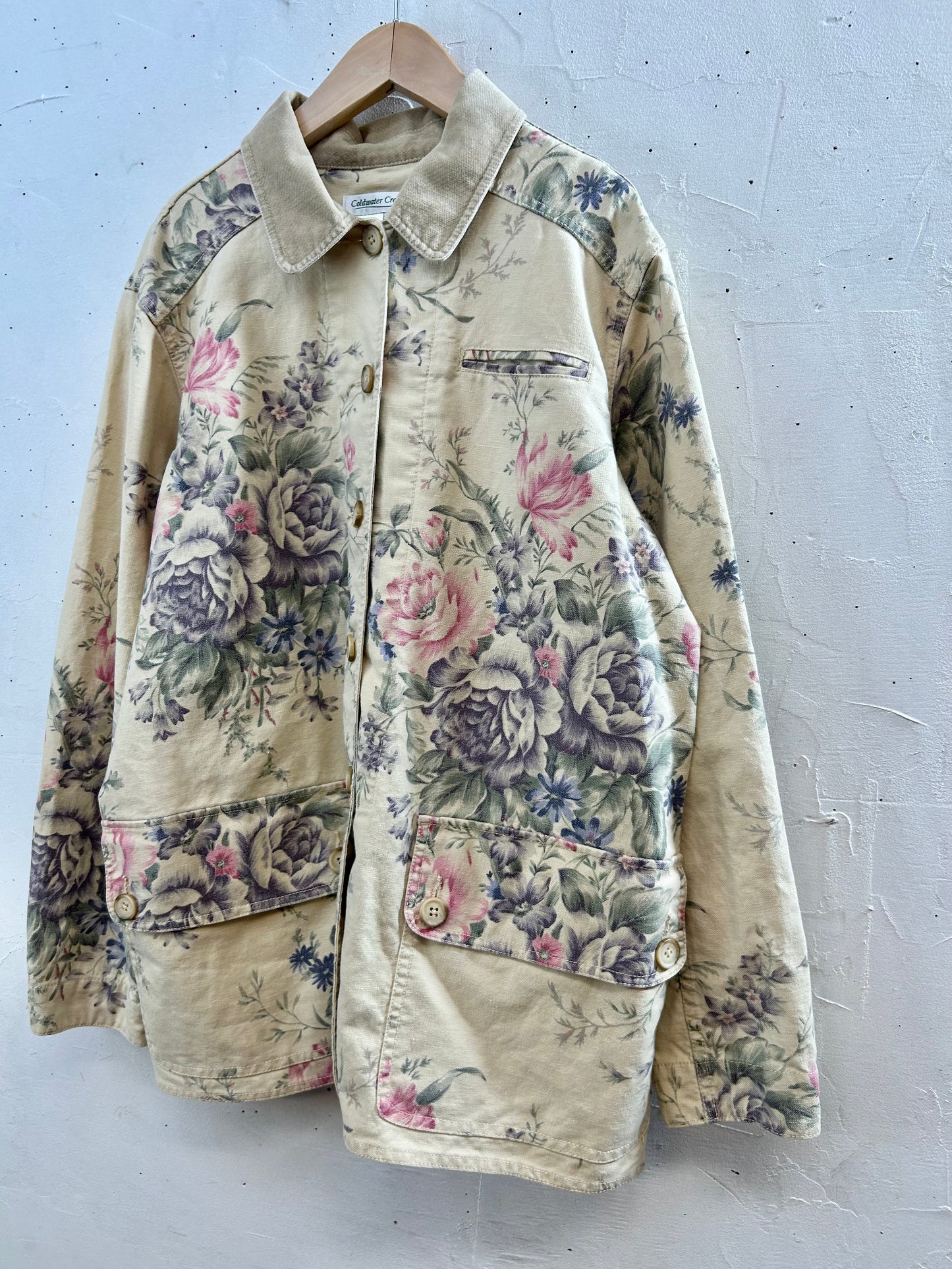 Vintage Cotton Linen Jacket [K28880]