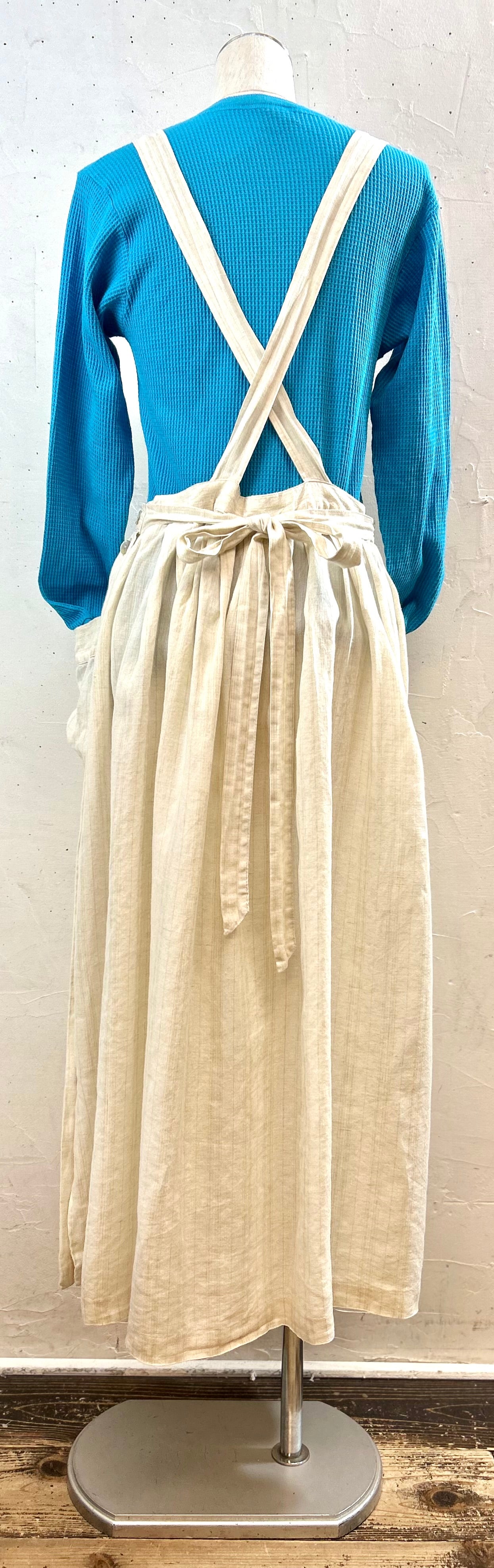 Vintage Apron Dress 〜Laura Ashley〜 Made In Great Britain [D29986]