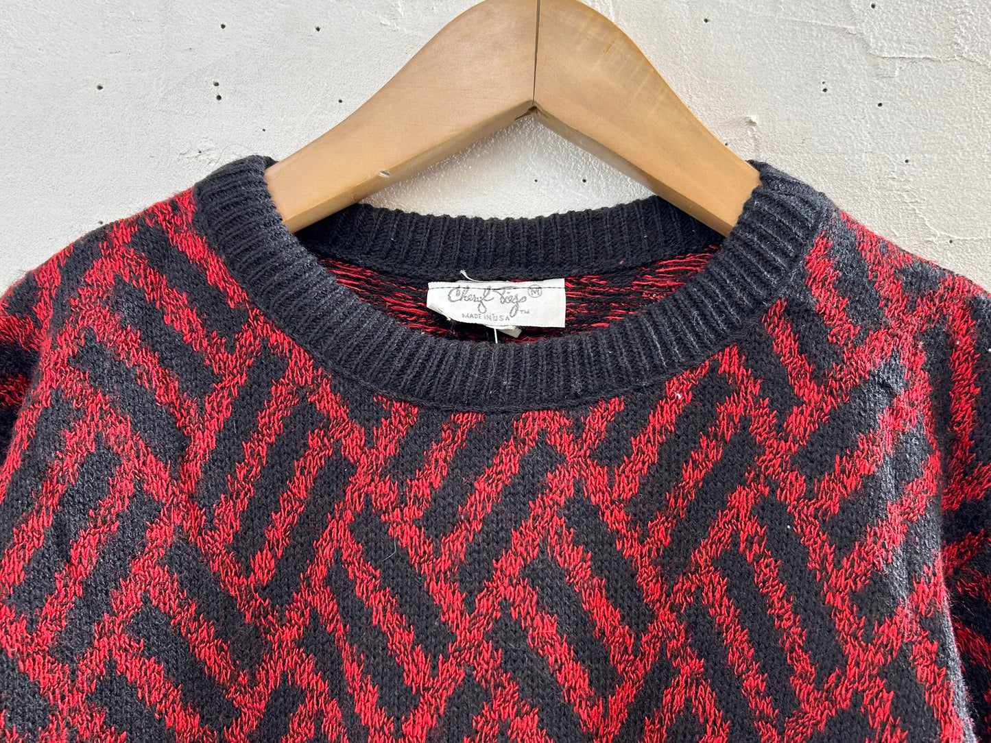 Vintage Grandpa Knit Sweater UNION MADE [J28662]