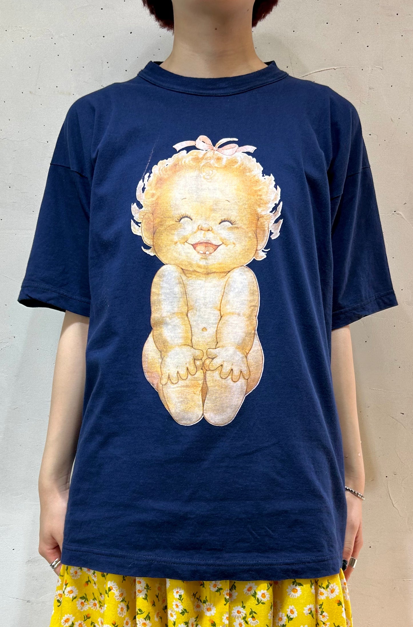 Vintage Cotton T-Shirt  [E27137]