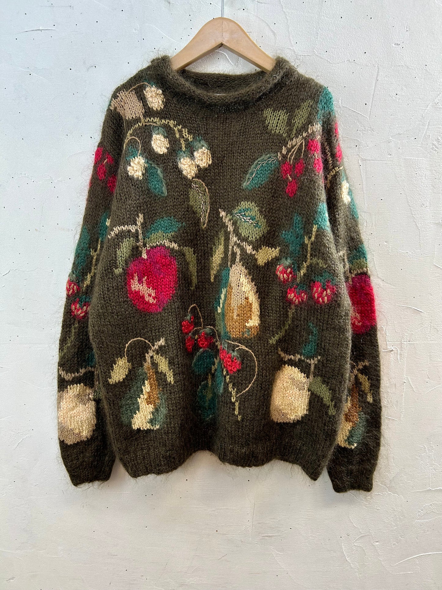 Vintage Mohair Knit Sweater [K28879]