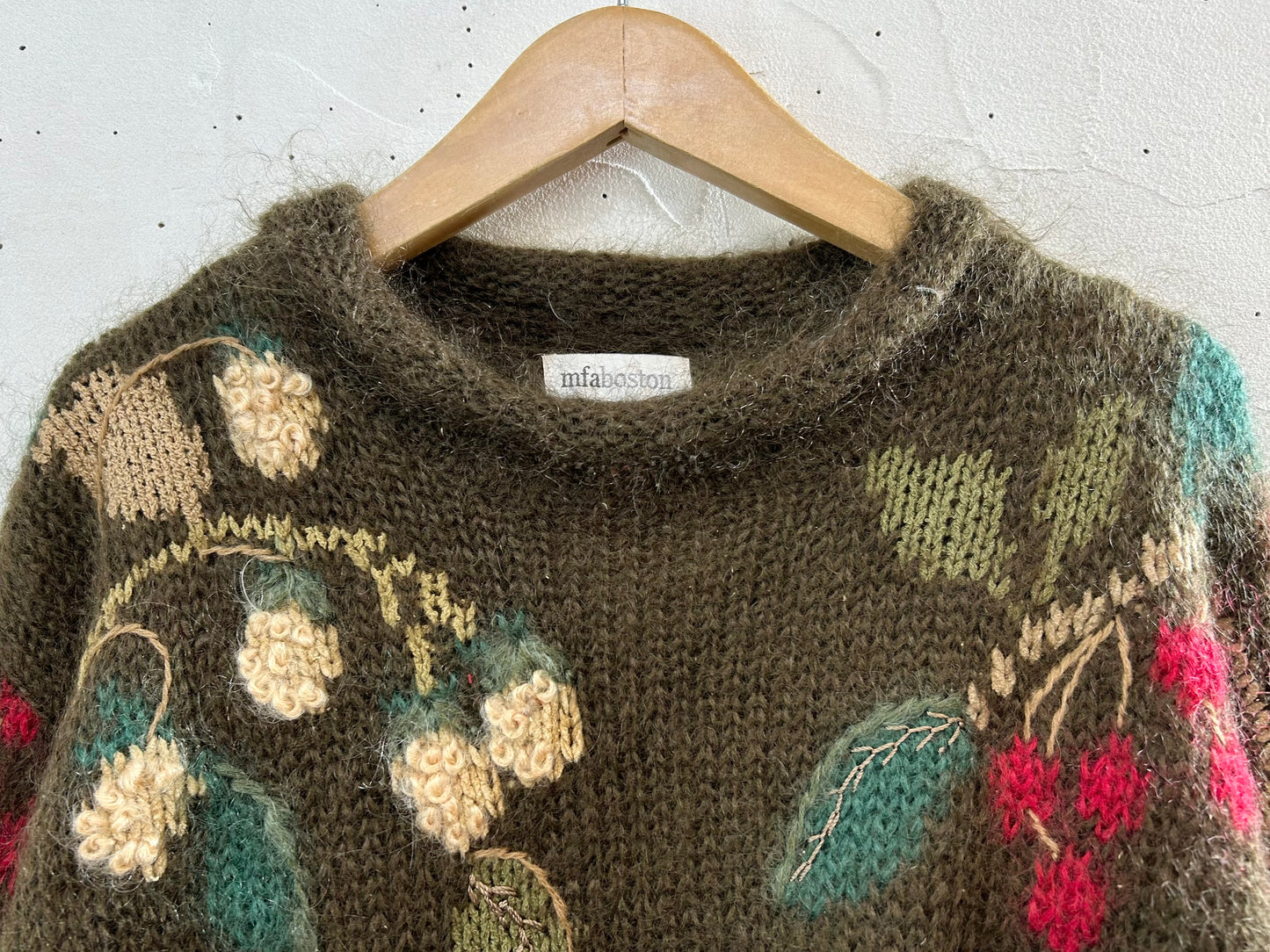 Vintage Mohair Knit Sweater [K28879]