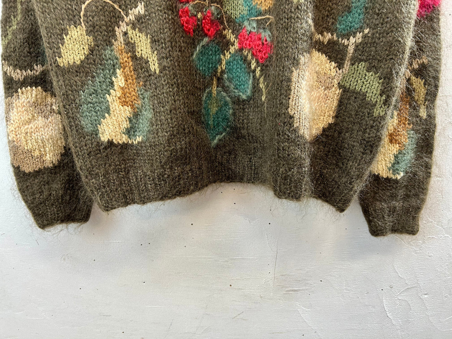 Vintage Mohair Knit Sweater [K28879]