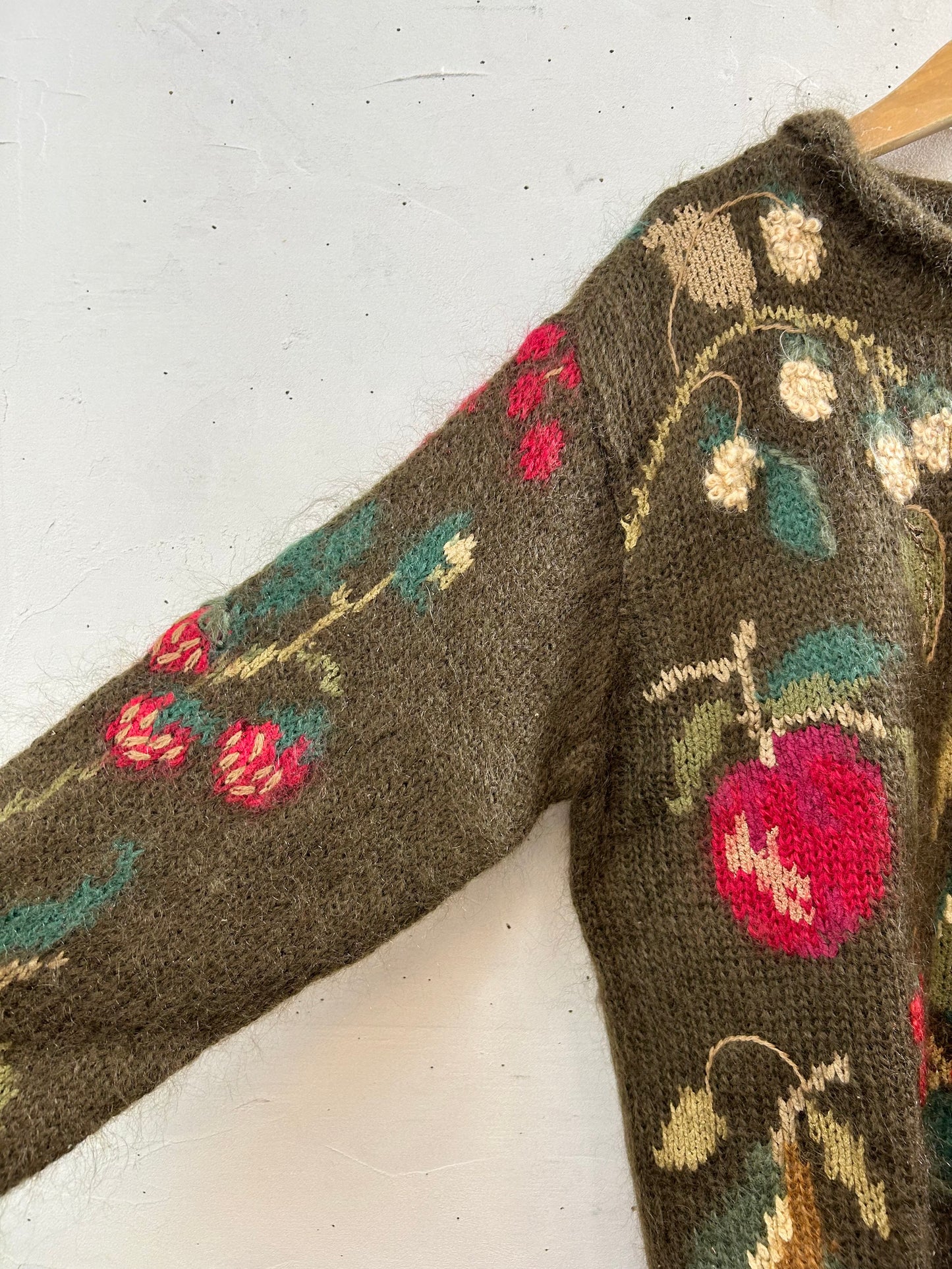 Vintage Mohair Knit Sweater [K28879]
