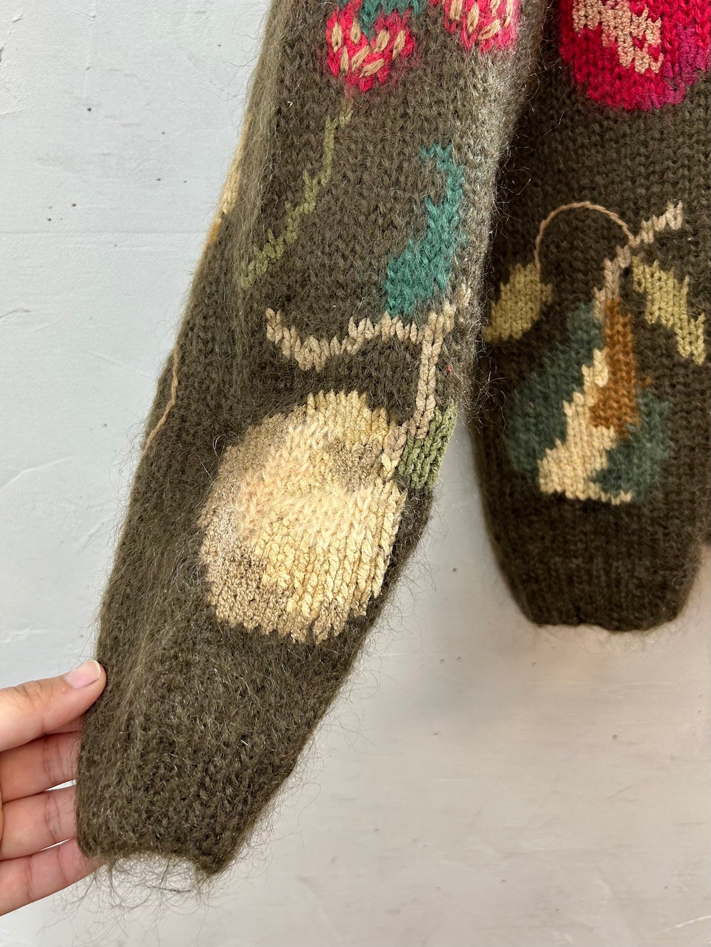 Vintage Mohair Knit Sweater [K28879]