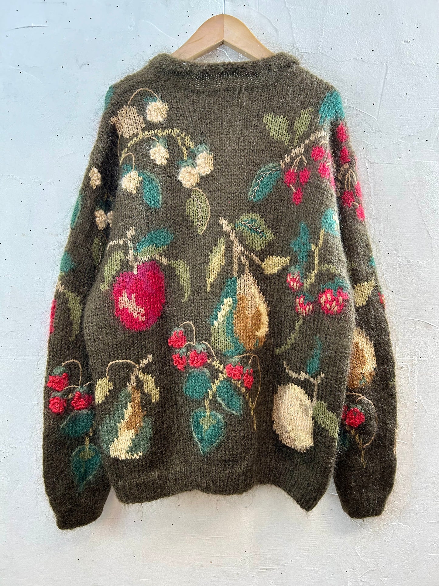 Vintage Mohair Knit Sweater [K28879]