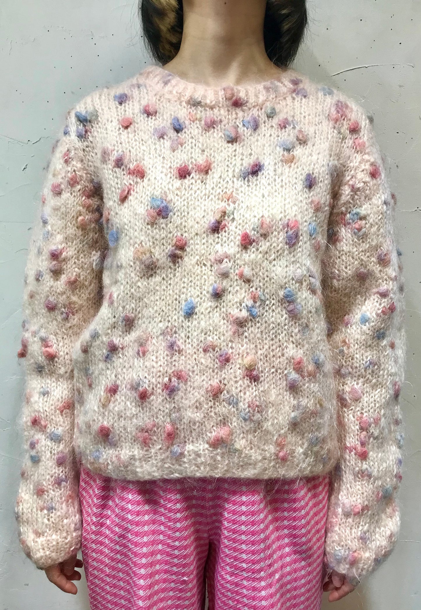 Vintage Knit Sweater [A25986]