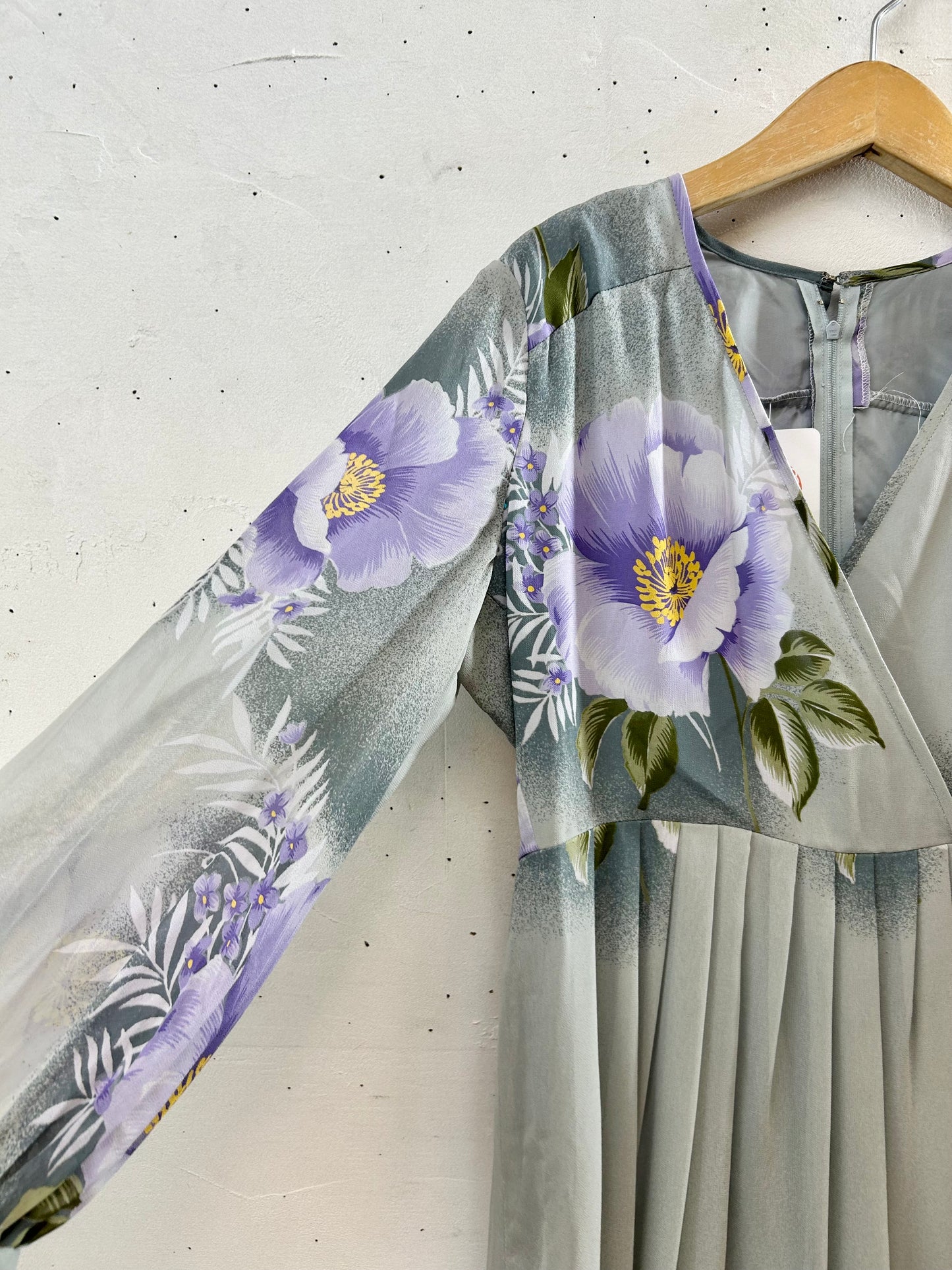 ’70s Vintage Sheer Dress [J28667]