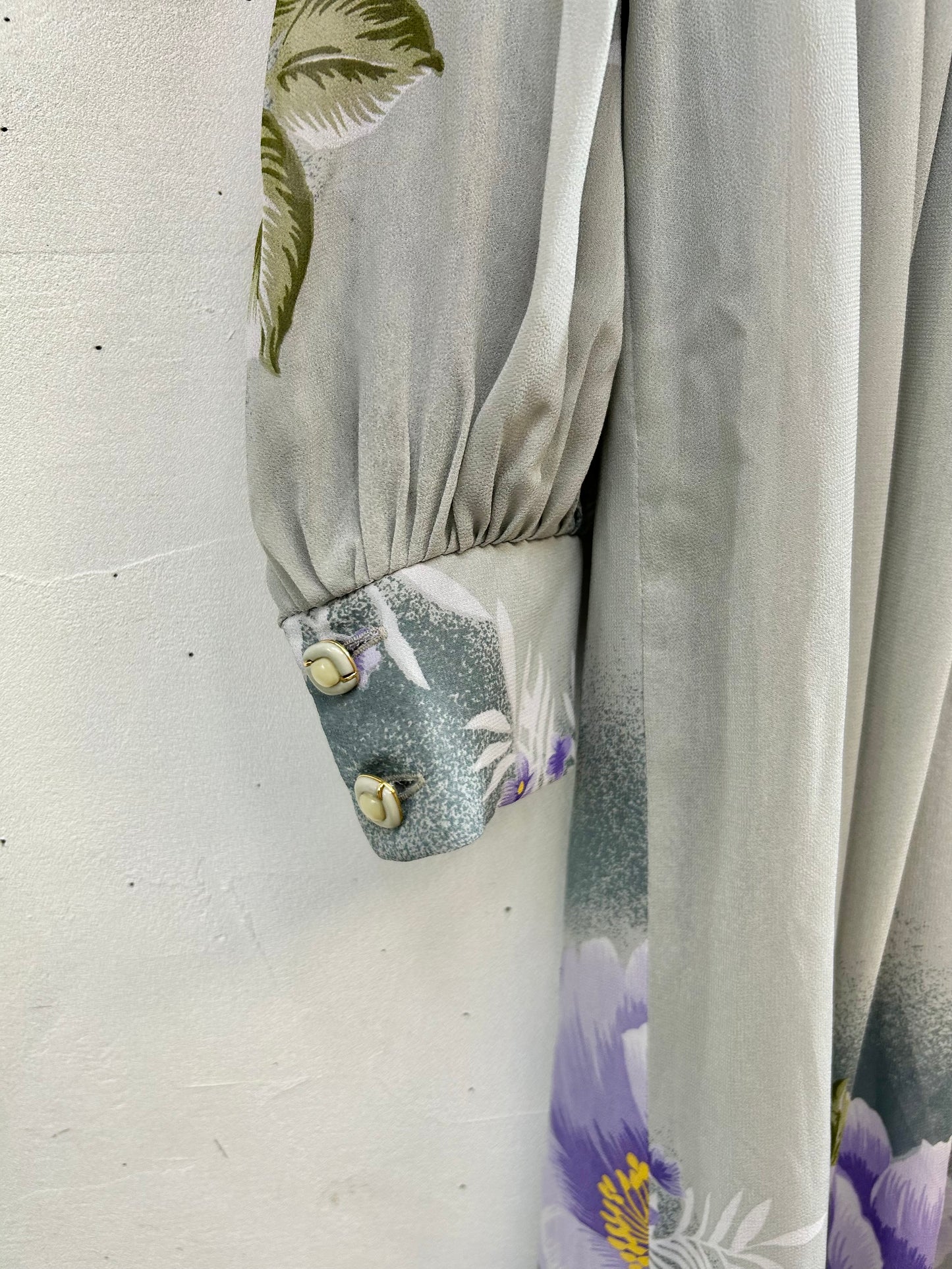 ’70s Vintage Sheer Dress [J28667]