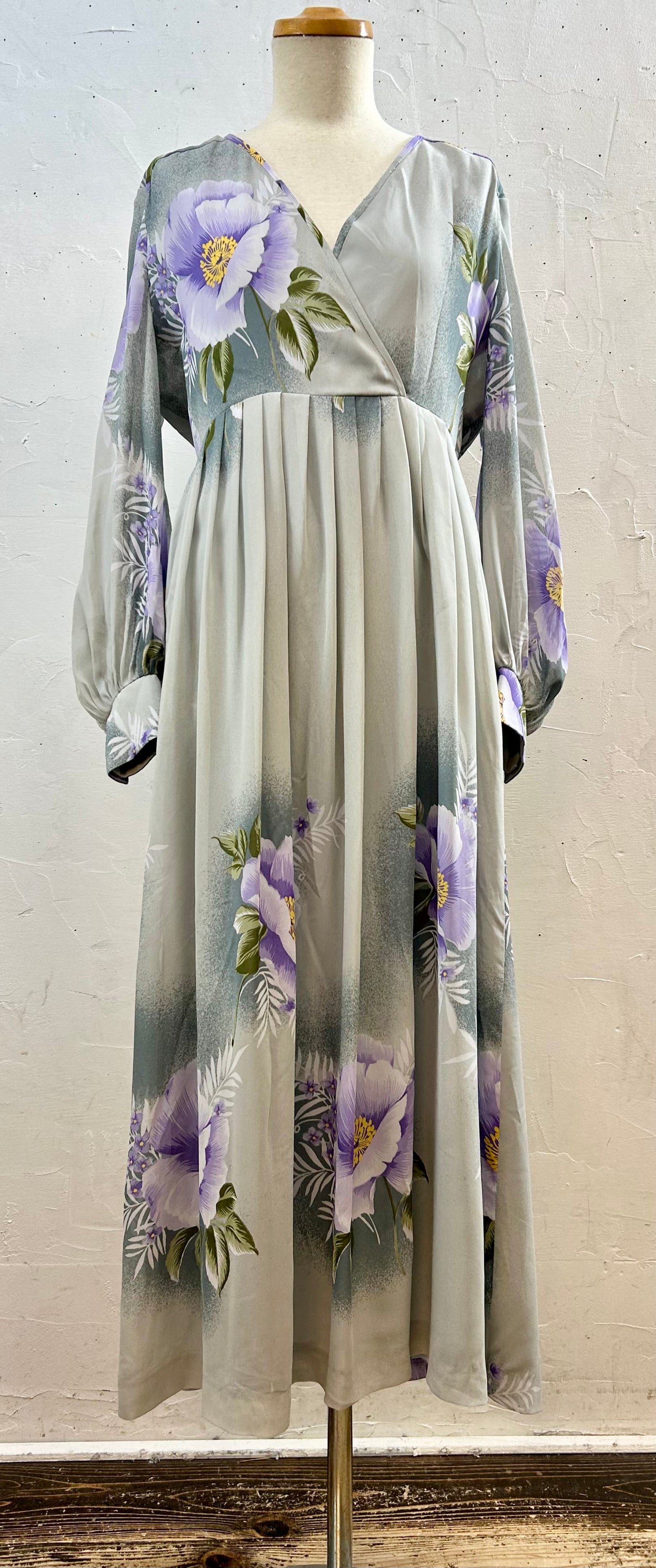 ’70s Vintage Sheer Dress [J28667]