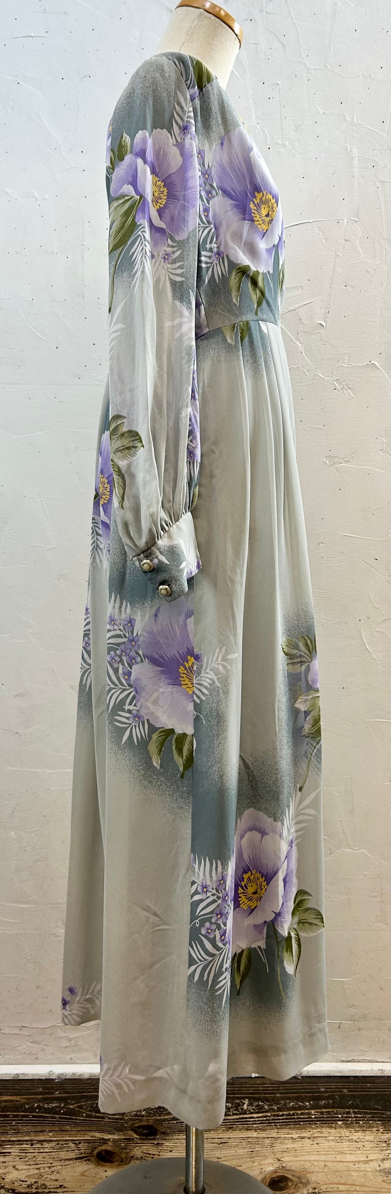 ’70s Vintage Sheer Dress [J28667]