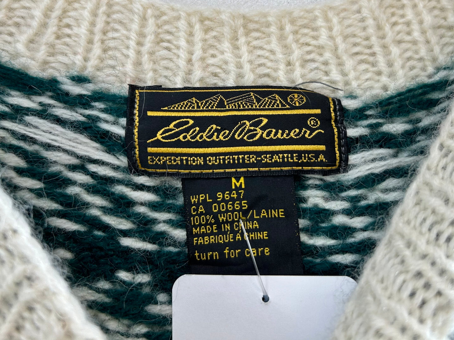 Vintage Wool Knit Cardigan 〜Eddie Bauer〜 [K28882]