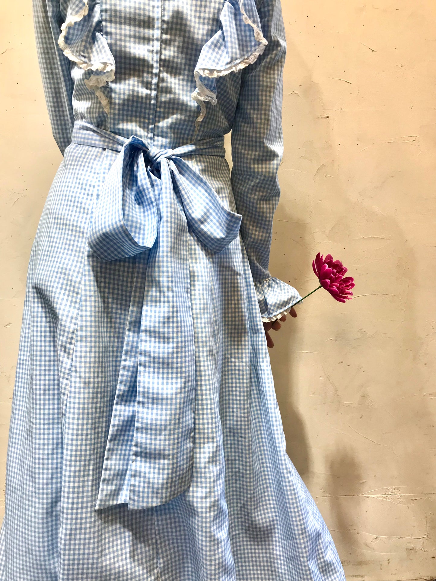 ’70s Vintage Plaid Dress[L25737]