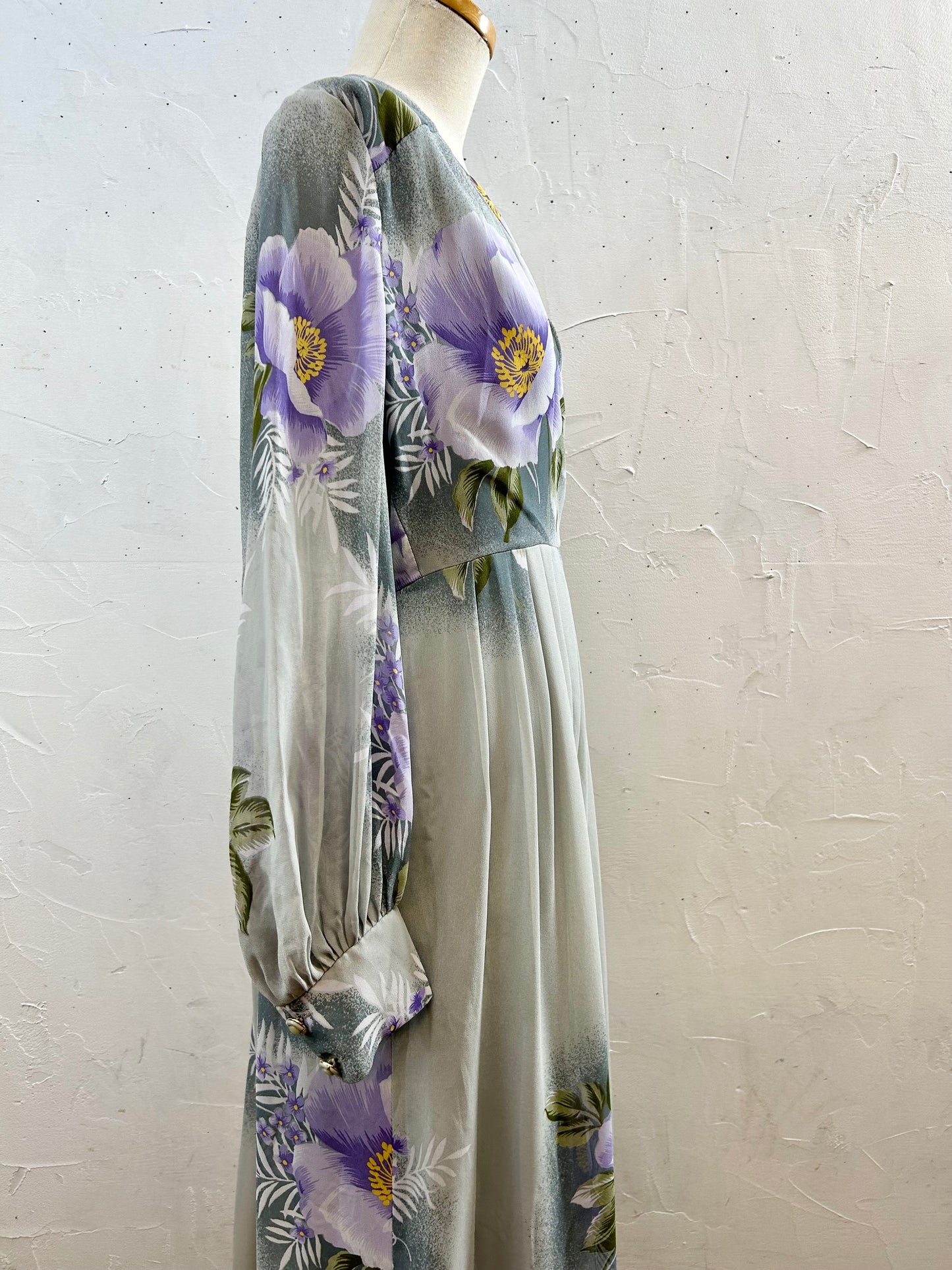 ’70s Vintage Sheer Dress [J28667]