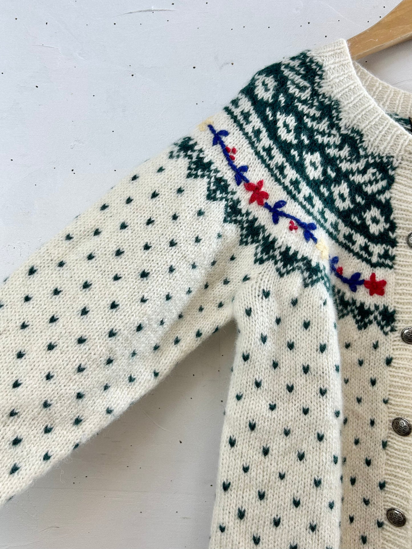 Vintage Wool Knit Cardigan 〜Eddie Bauer〜 [K28882]