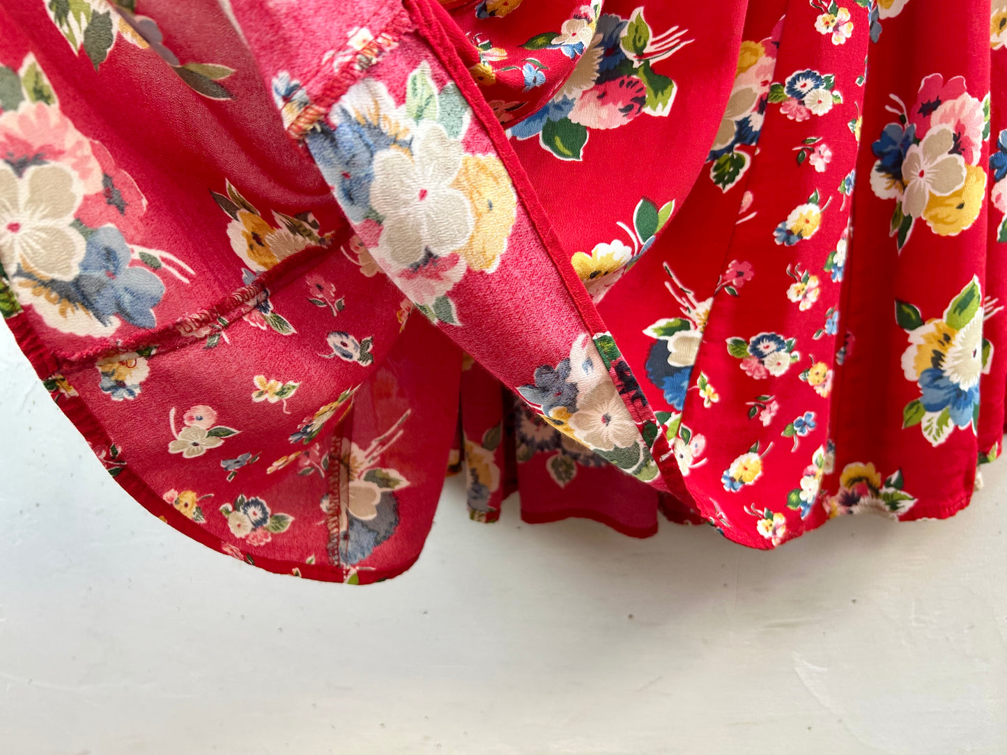 Vintage Rayon Skirt 〜SUSAN BRISTOL〜 [E30195]
