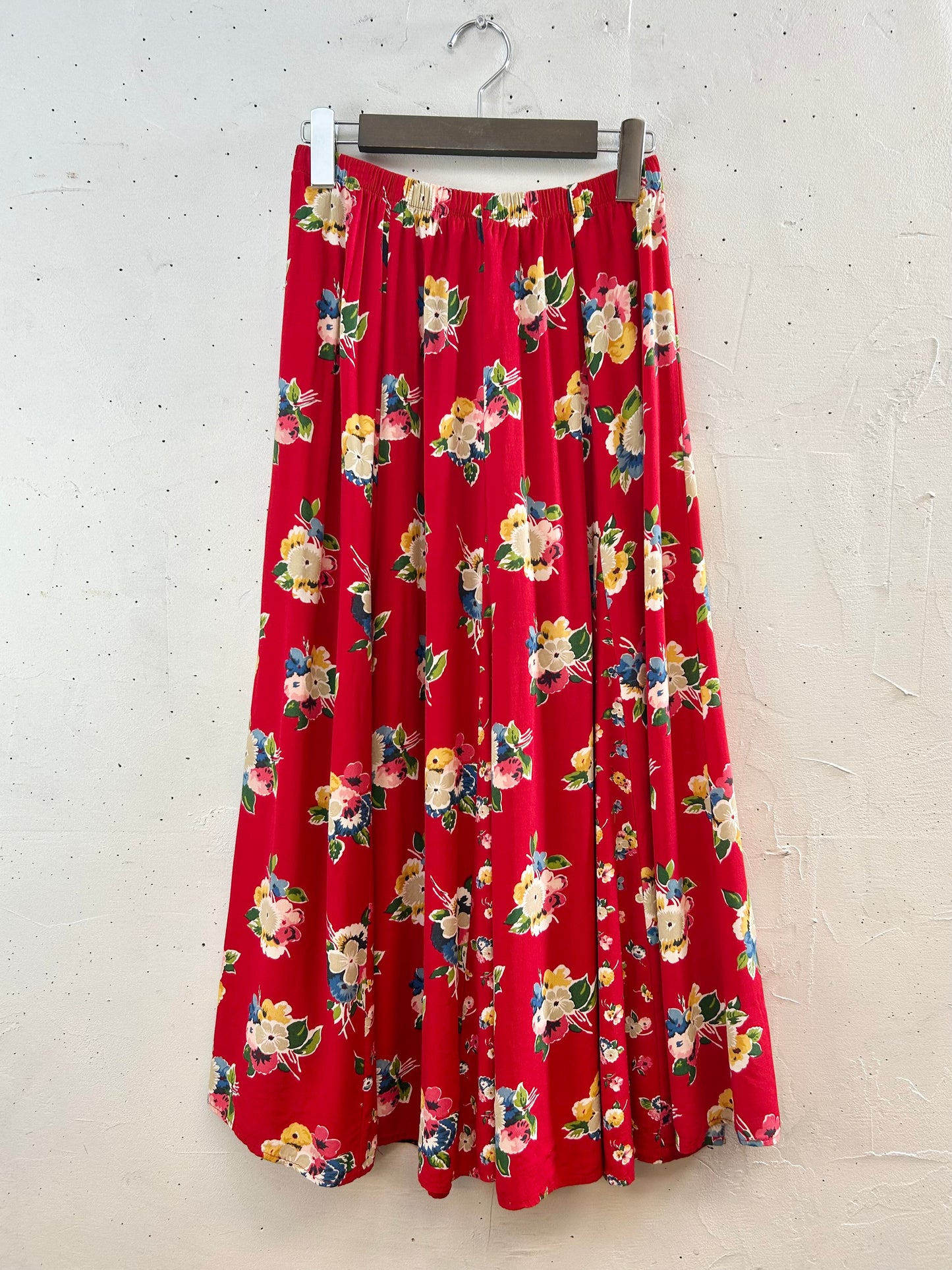 Vintage Rayon Skirt 〜SUSAN BRISTOL〜 [E30195]