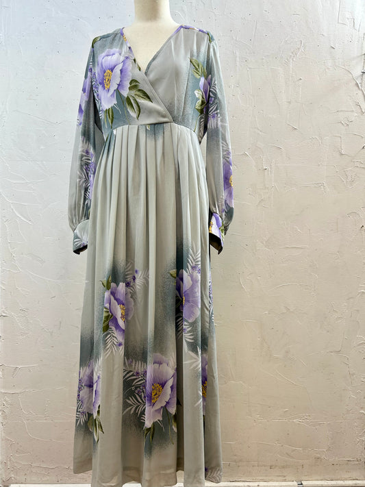 ’70s Vintage Sheer Dress [J28667]