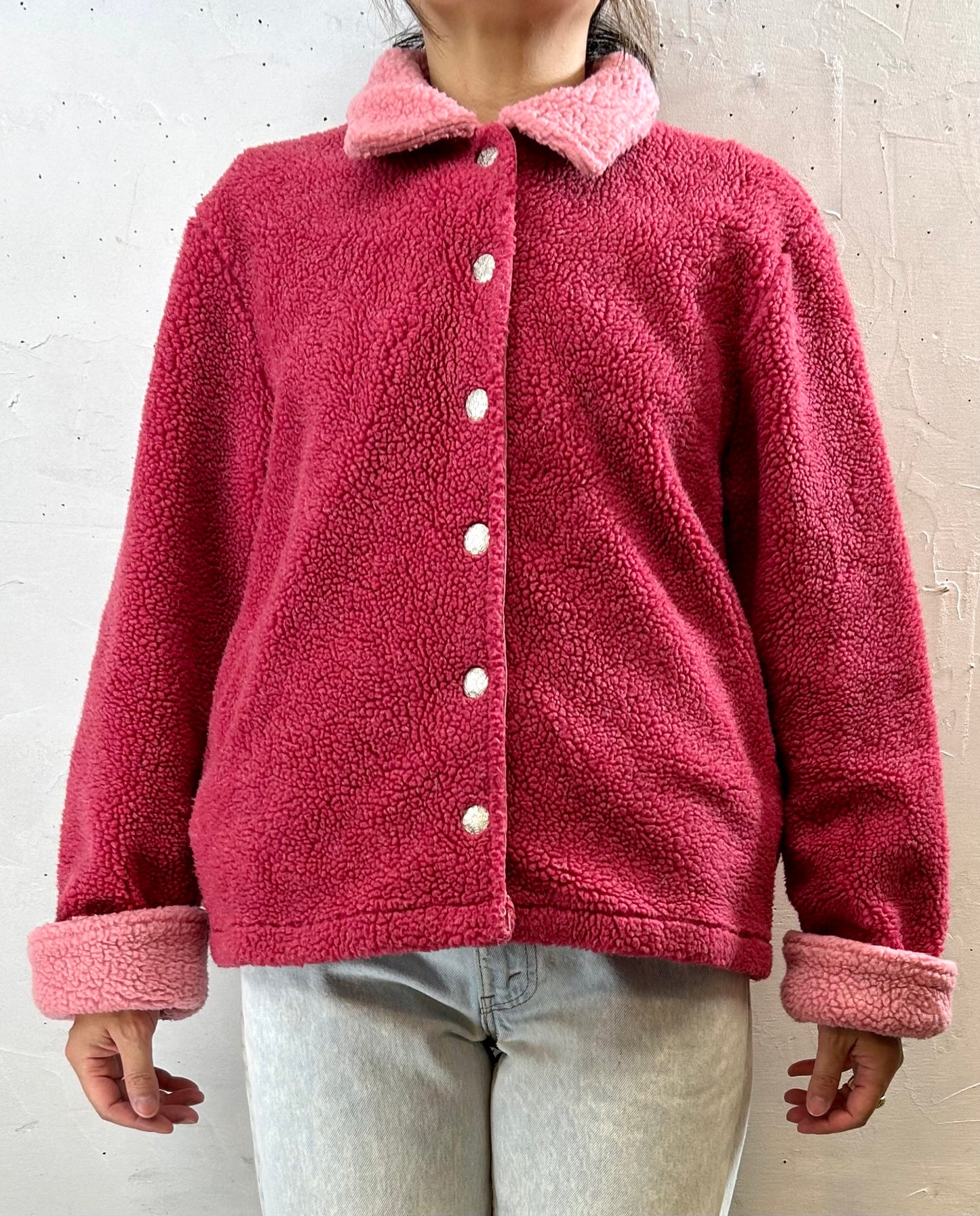 Vintage fleece Jacket  [I28451]