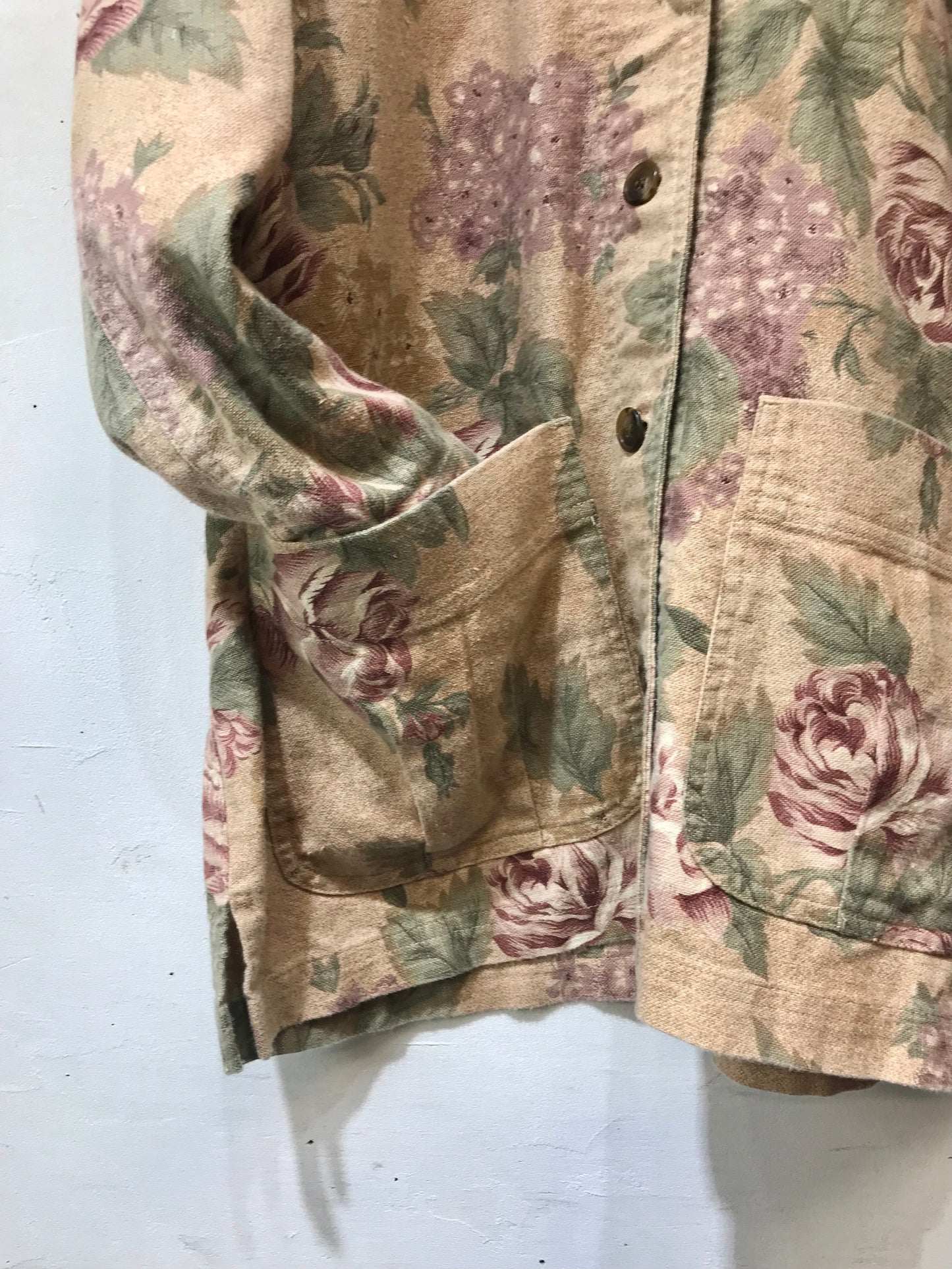 Vintage Cotton Linen Jacket [H21319]