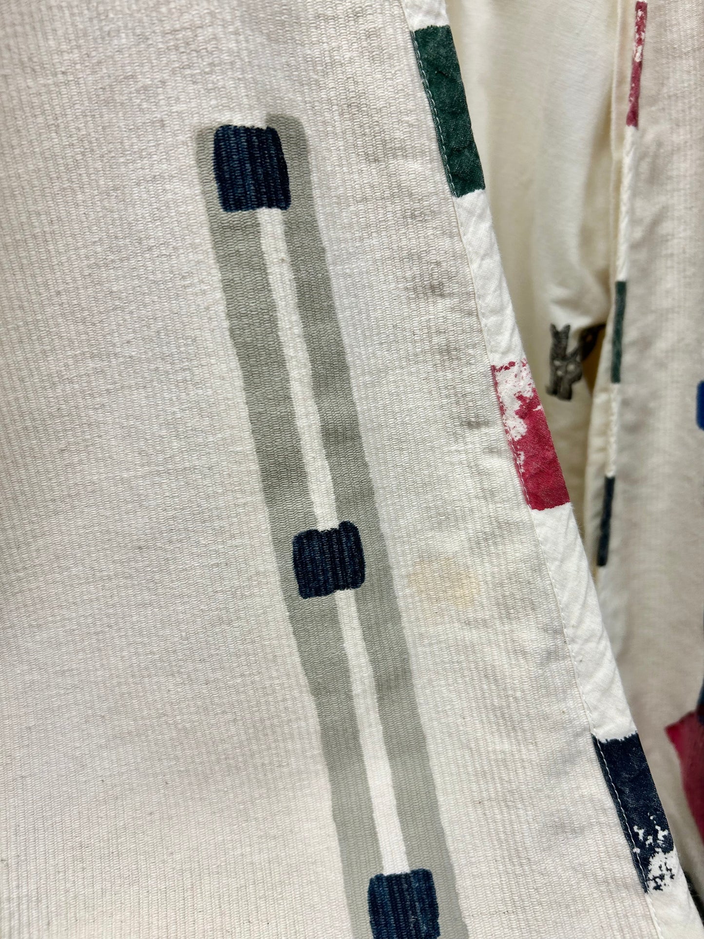 Vintage Handpainted Jacket 〜Play Alegre〜 [E30199]