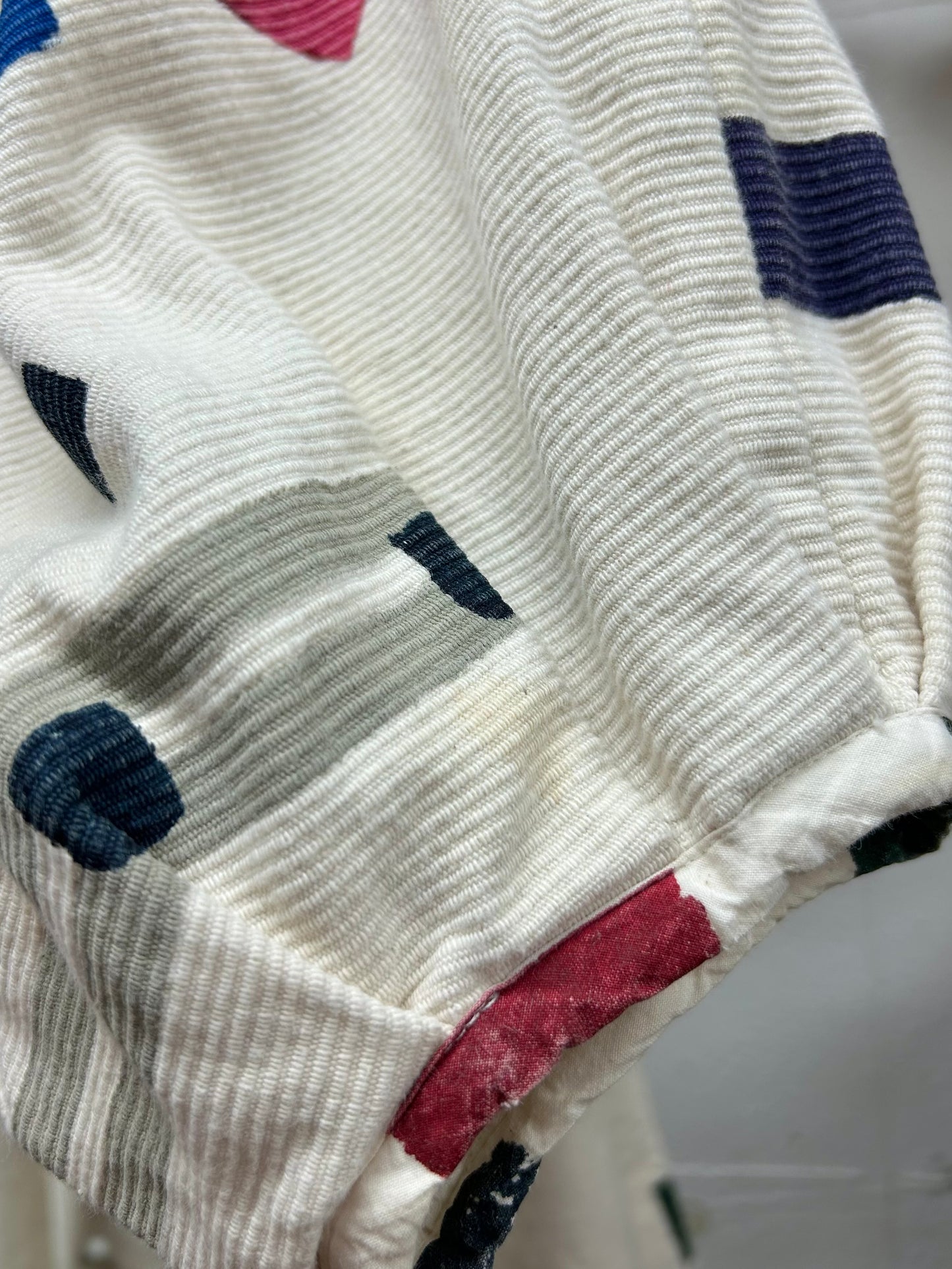 Vintage Handpainted Jacket 〜Play Alegre〜 [E30199]