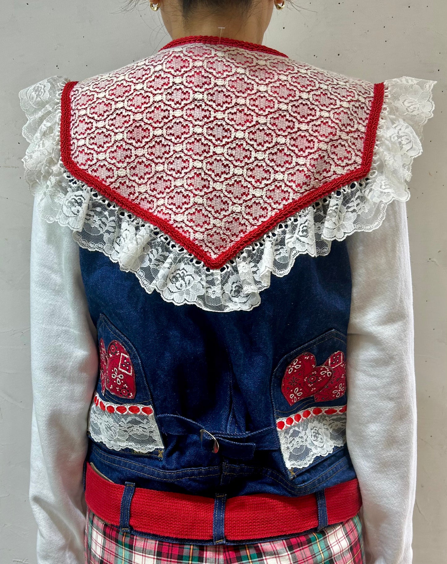 Vintage Custom Vest 〜Lee〜 [I24965]