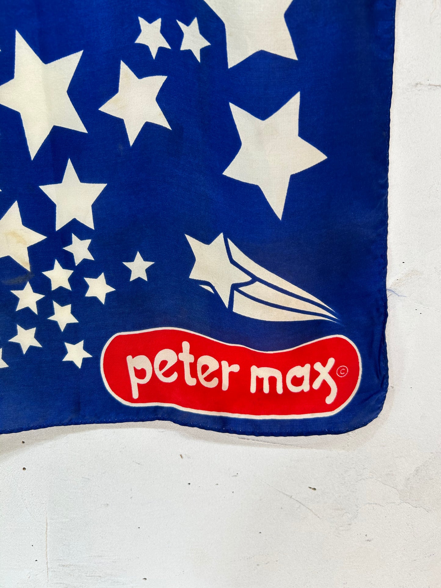 '60s~'70s Vintage Scarf 〜Petermax〜 [E26430]