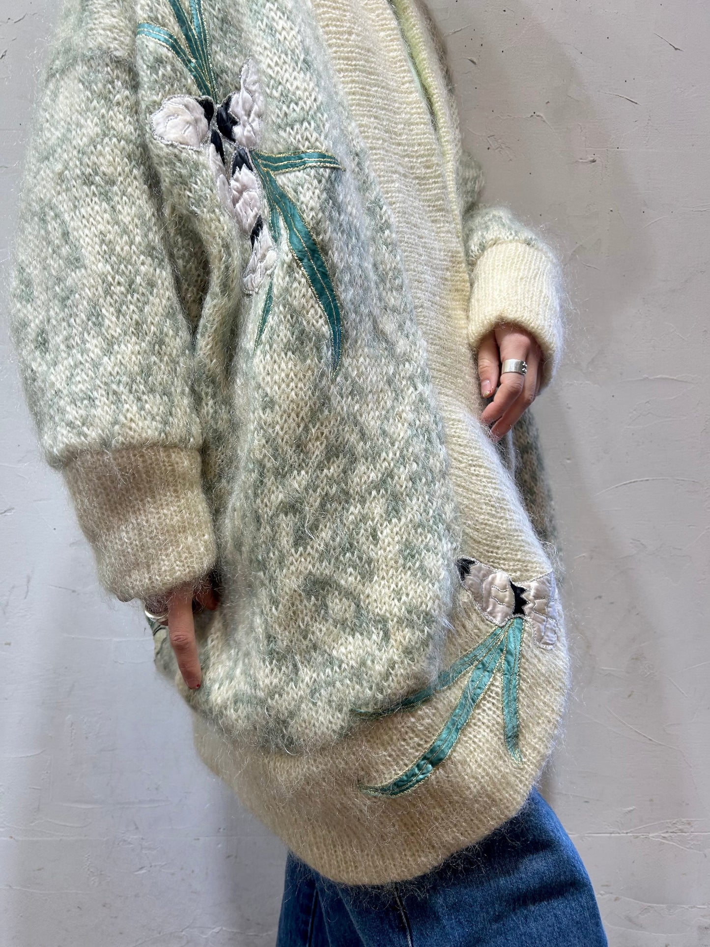 Vintage Knit Cardigan [L25837]