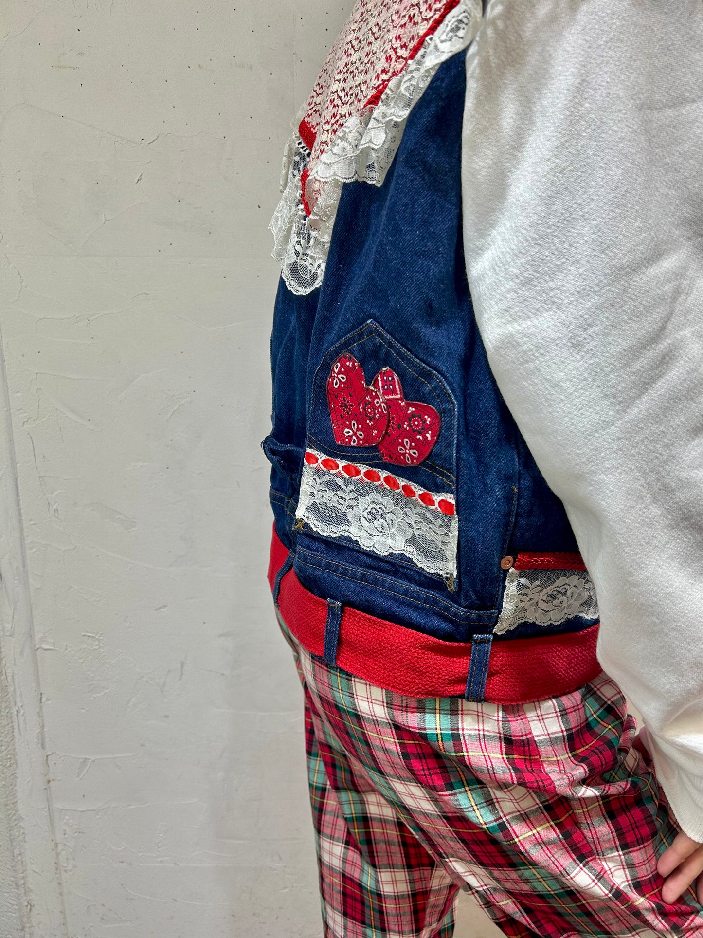 Vintage Custom Vest 〜Lee〜 [I24965]