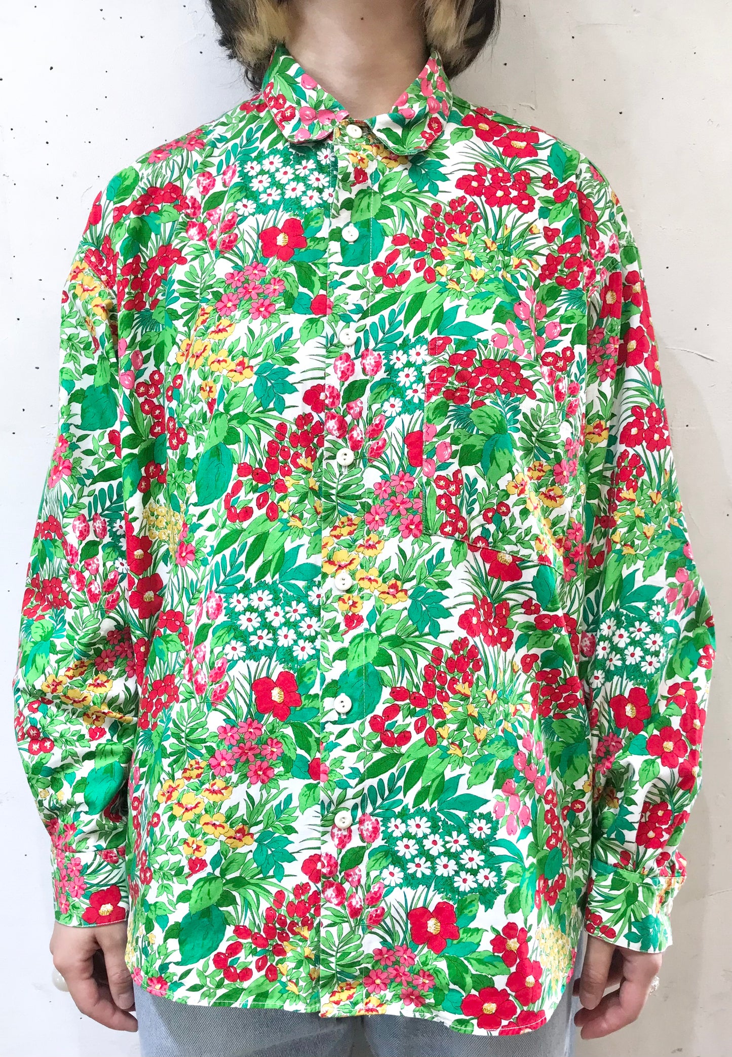 Vintage Flower Shirt [G24428]
