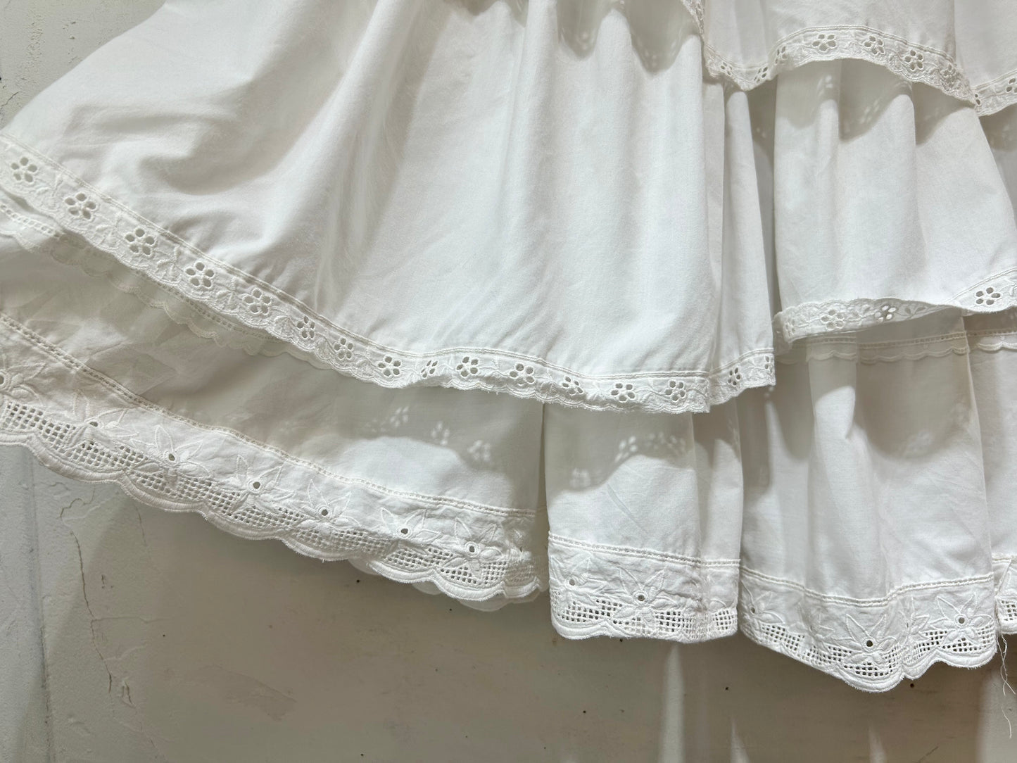 Vintage Tiered Skirt [D26715]