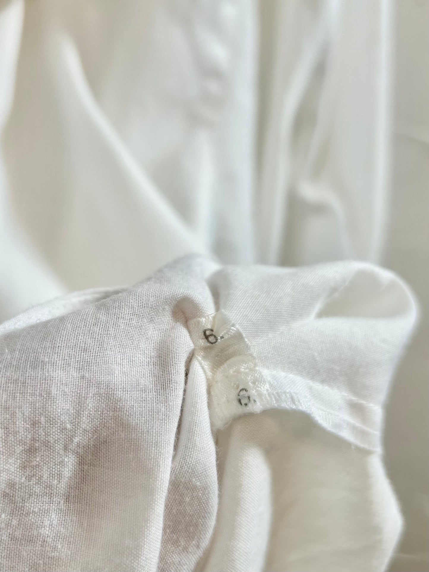 Vintage White Blouse [E30203]