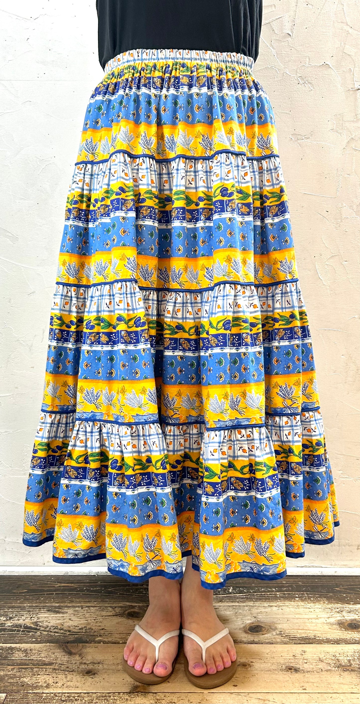 Vintage Provence Skirt [G28053]