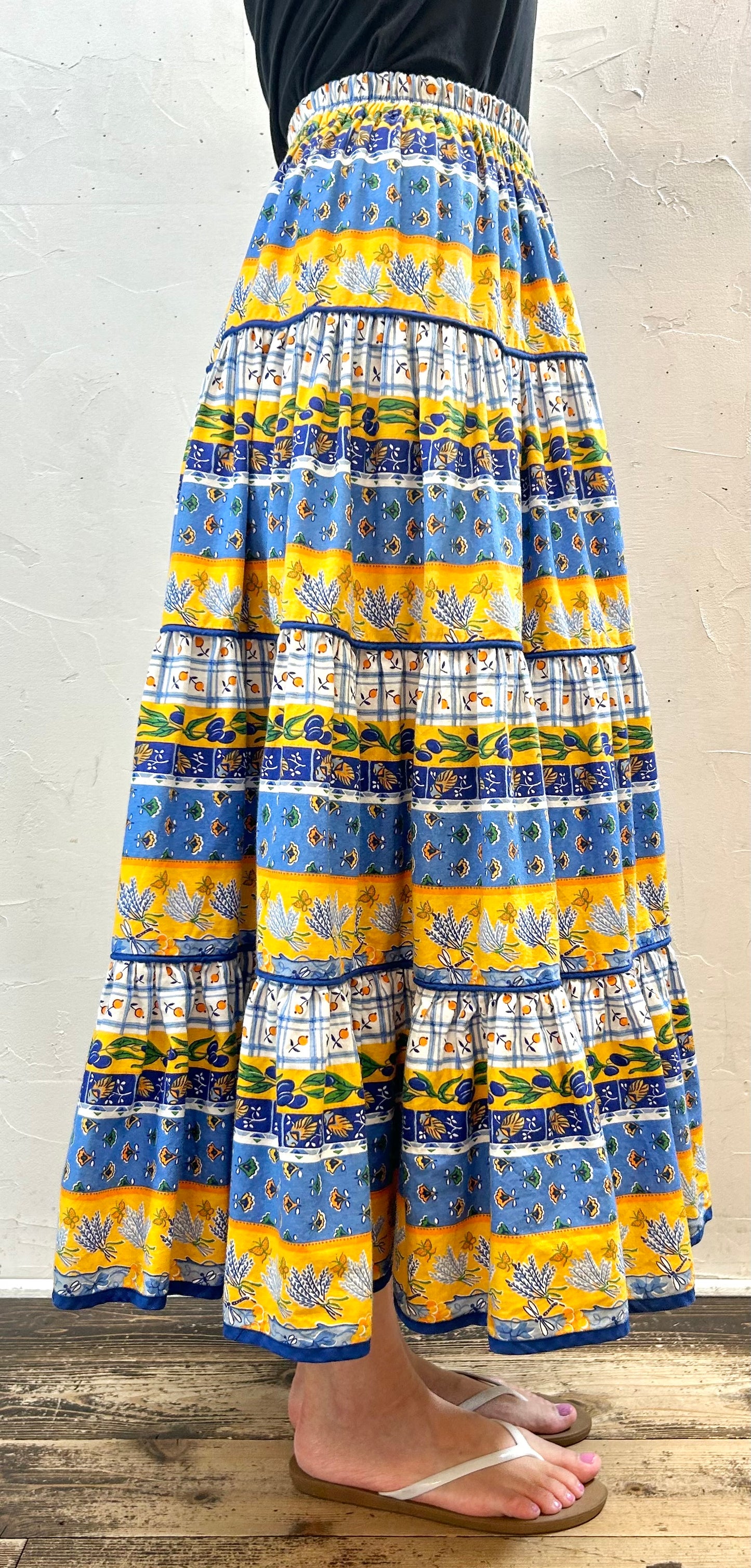 Vintage Provence Skirt [G28053]